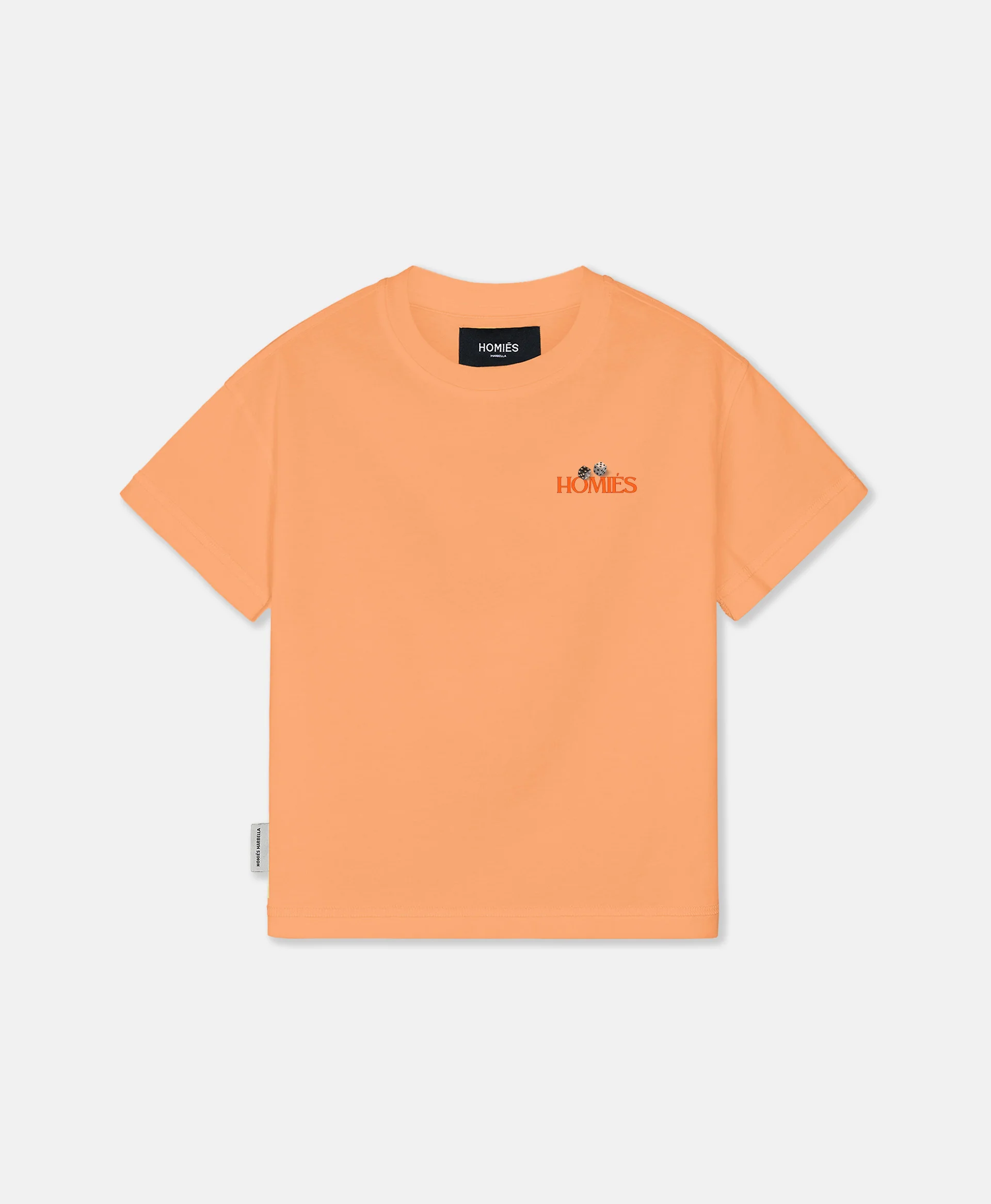 BACKGAMMON KIDS T- SHIRT ORANGE - Image 4