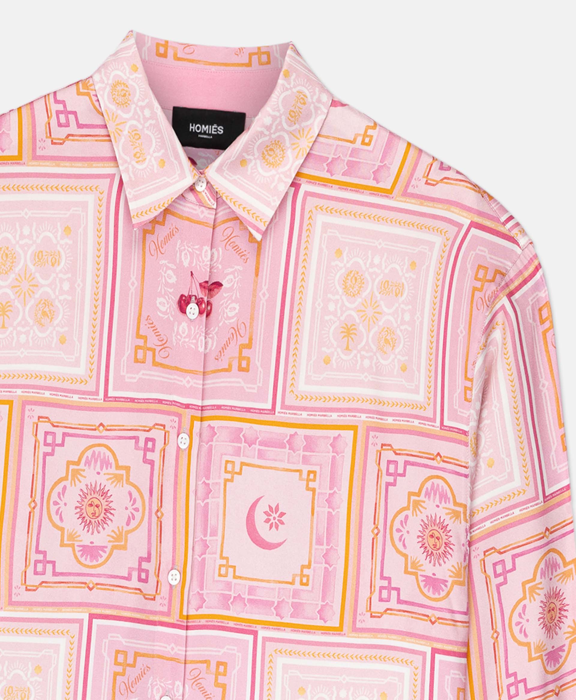 BANDANA WOMAN SHIRT PINK - Image 3
