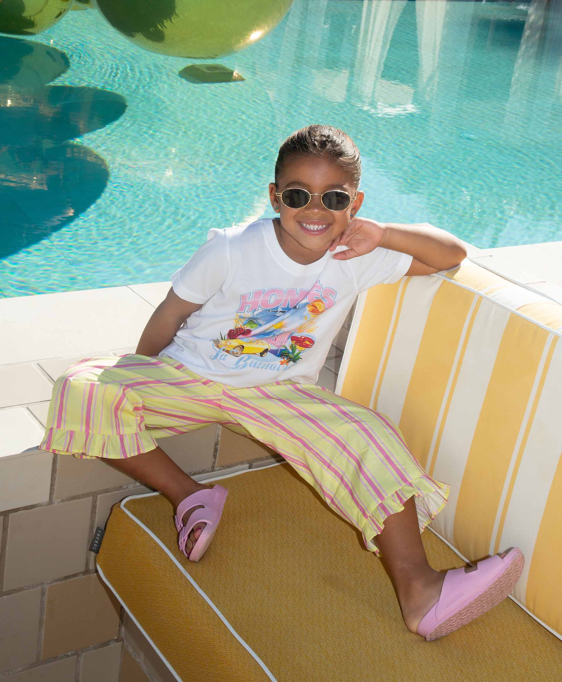 LA BUENAVIDA KIDS T-SHIRT WHITE - Image 3