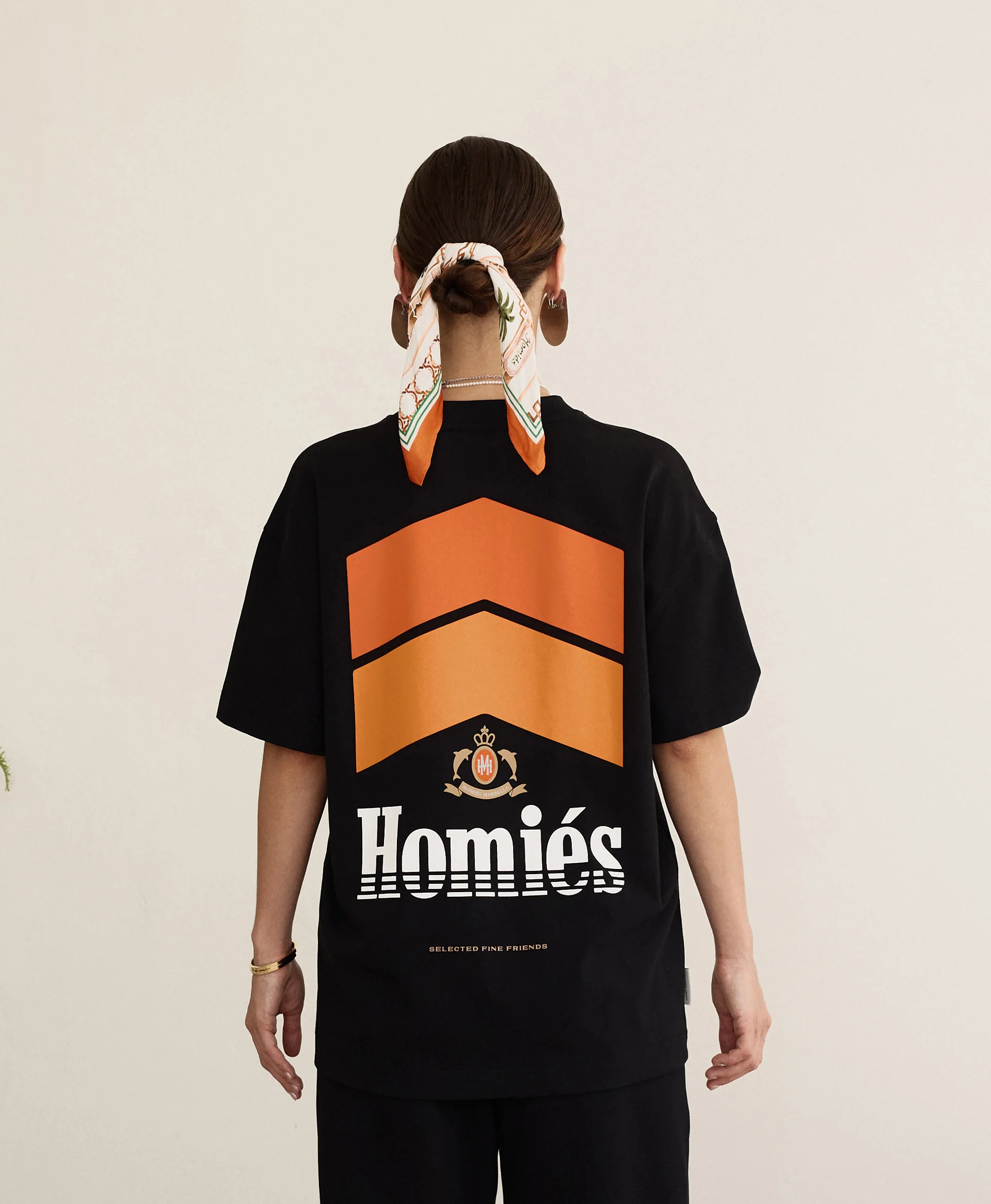 RACING T-SHIRT BLACK ORANGE - Image 5