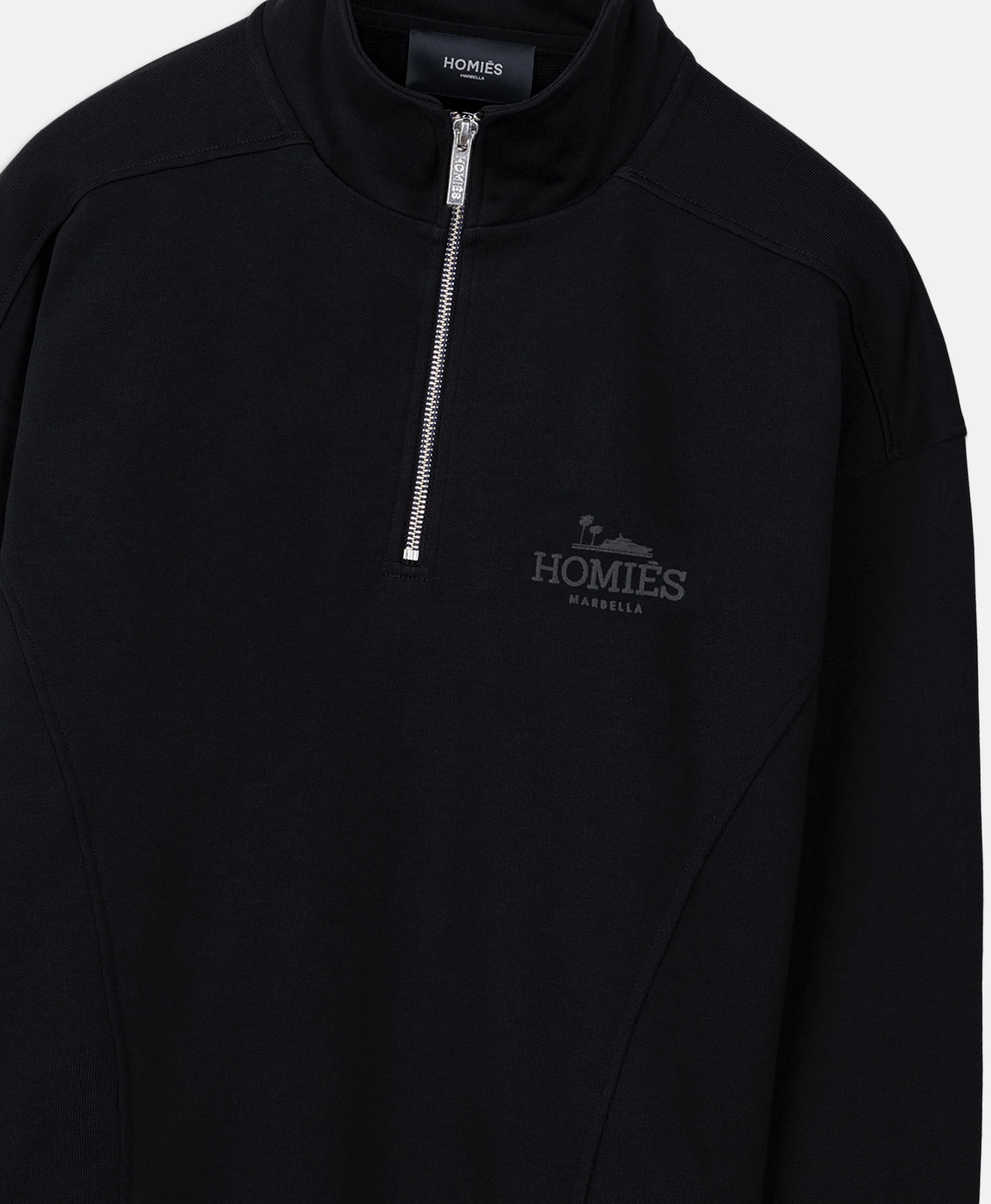 CLASSIC HALF ZIPPER RUBBER BLACK - Image 4