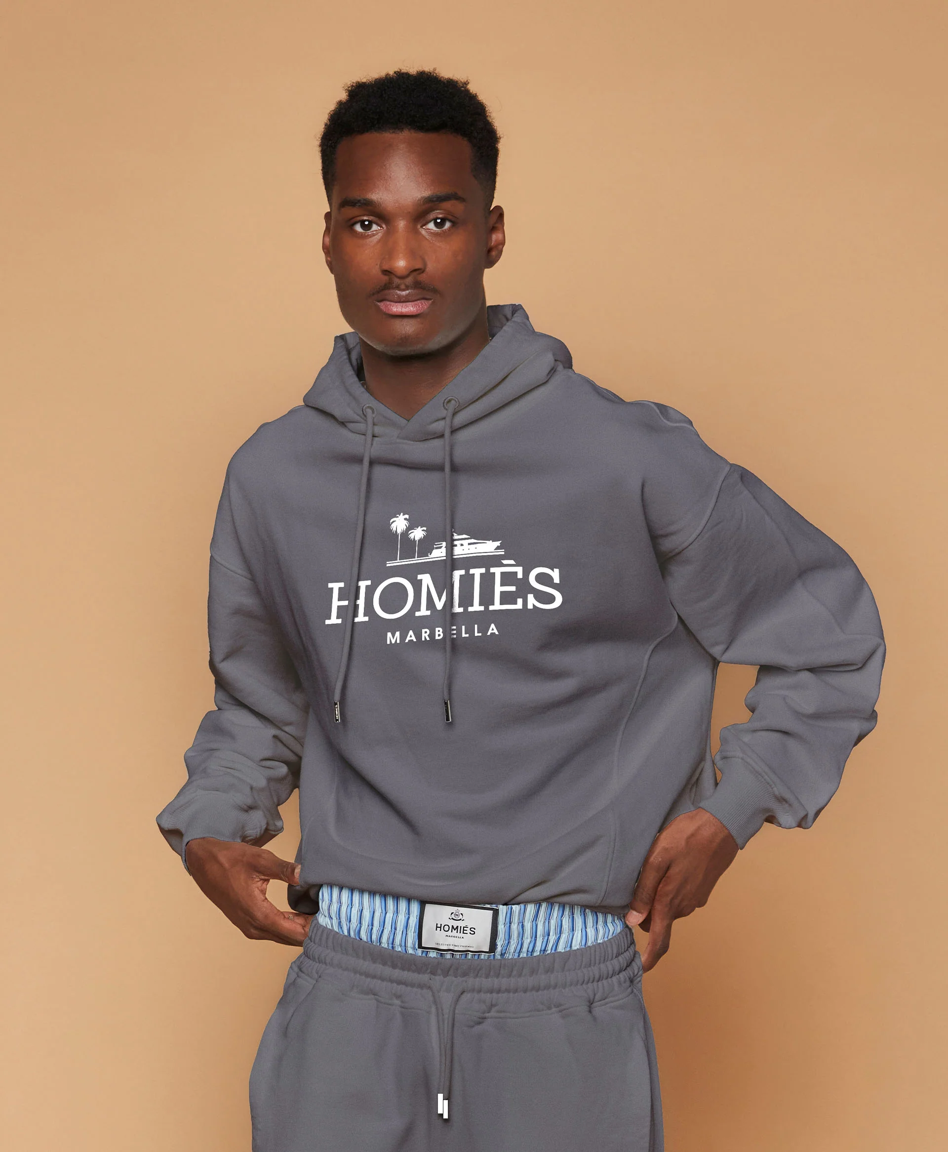 CLASSIC HOODIE KUWAIT EDITION DARK GREY - Image 2