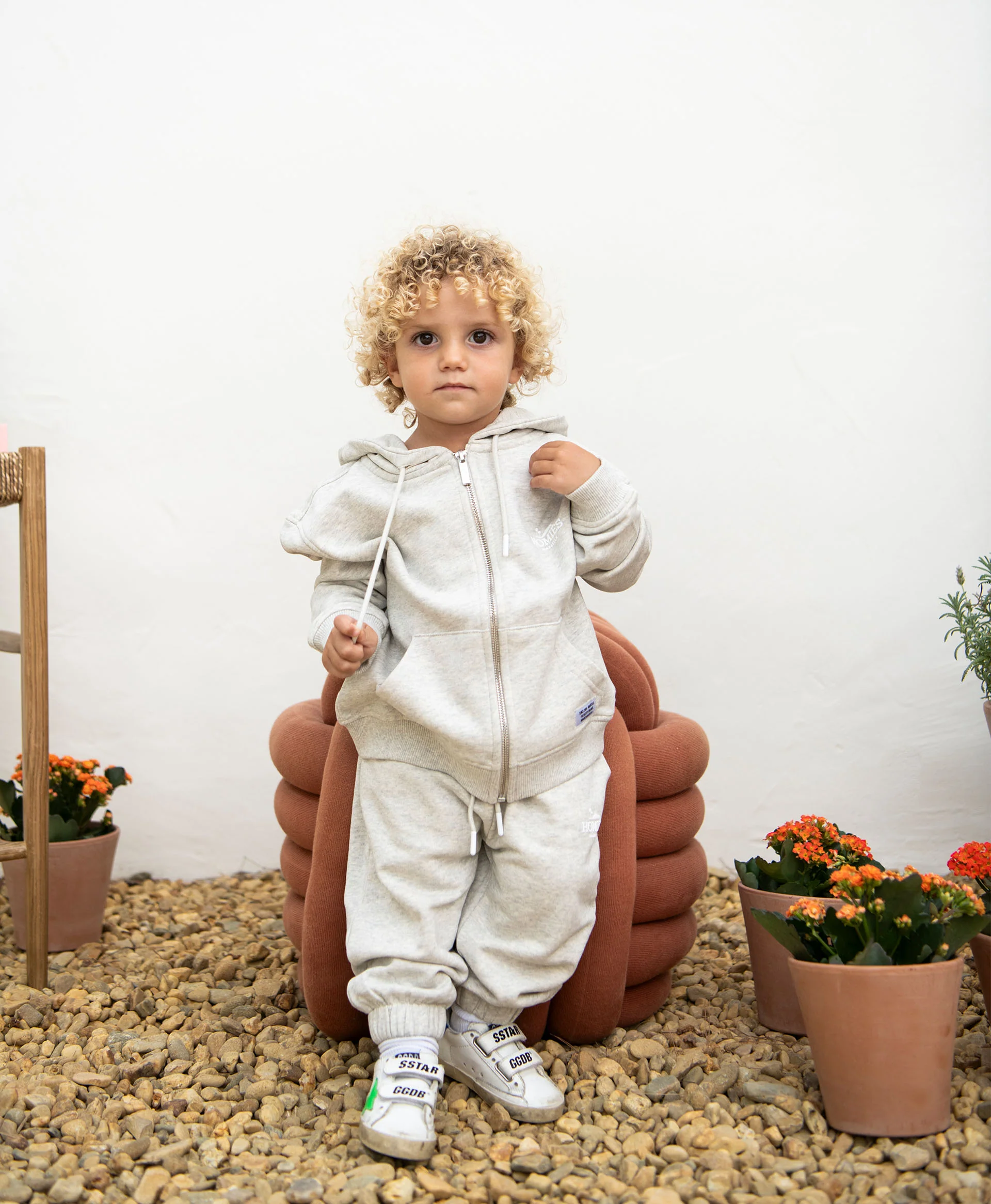 CLASSIC KIDS PANTS MELANGE - Image 2