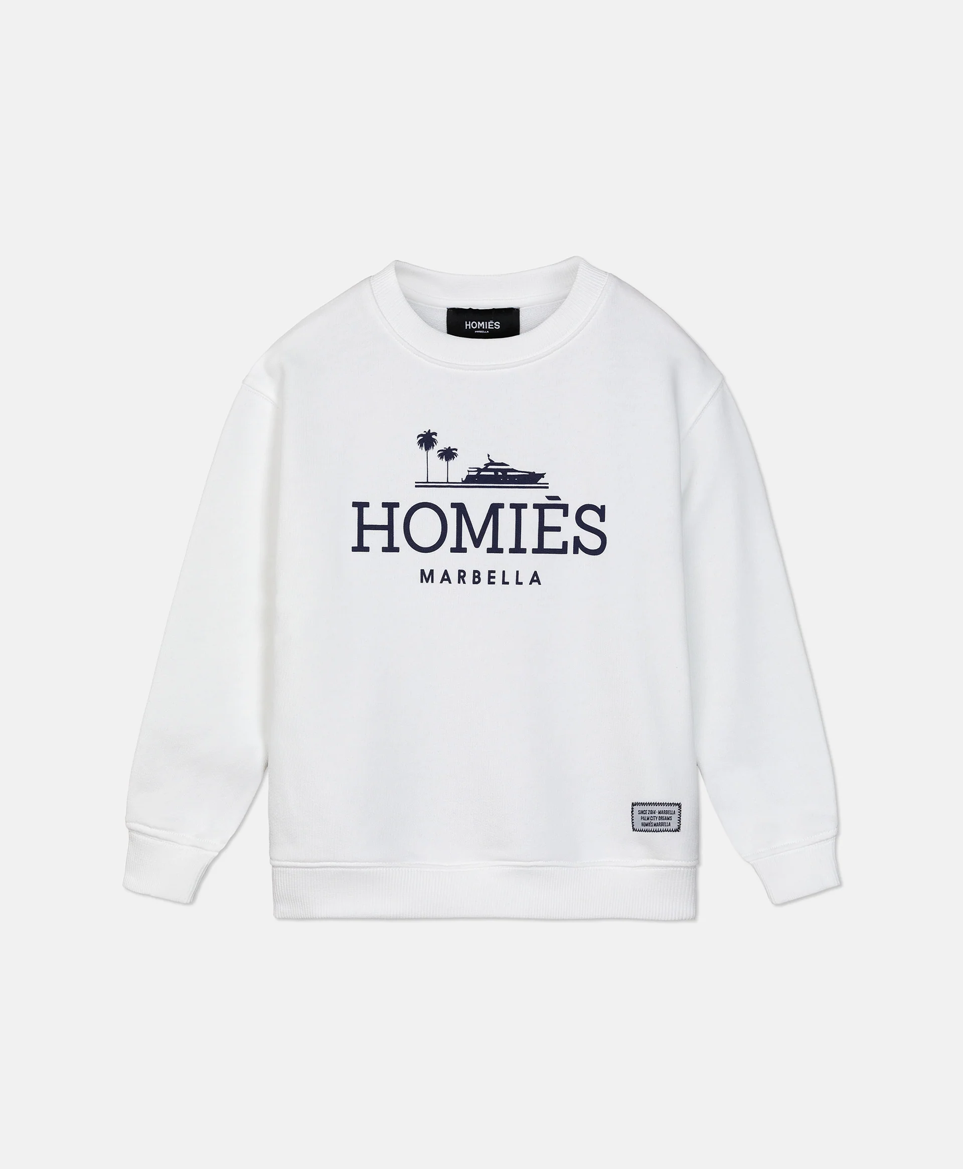 CLASSIC KIDS SWEATSHIRT WHITE