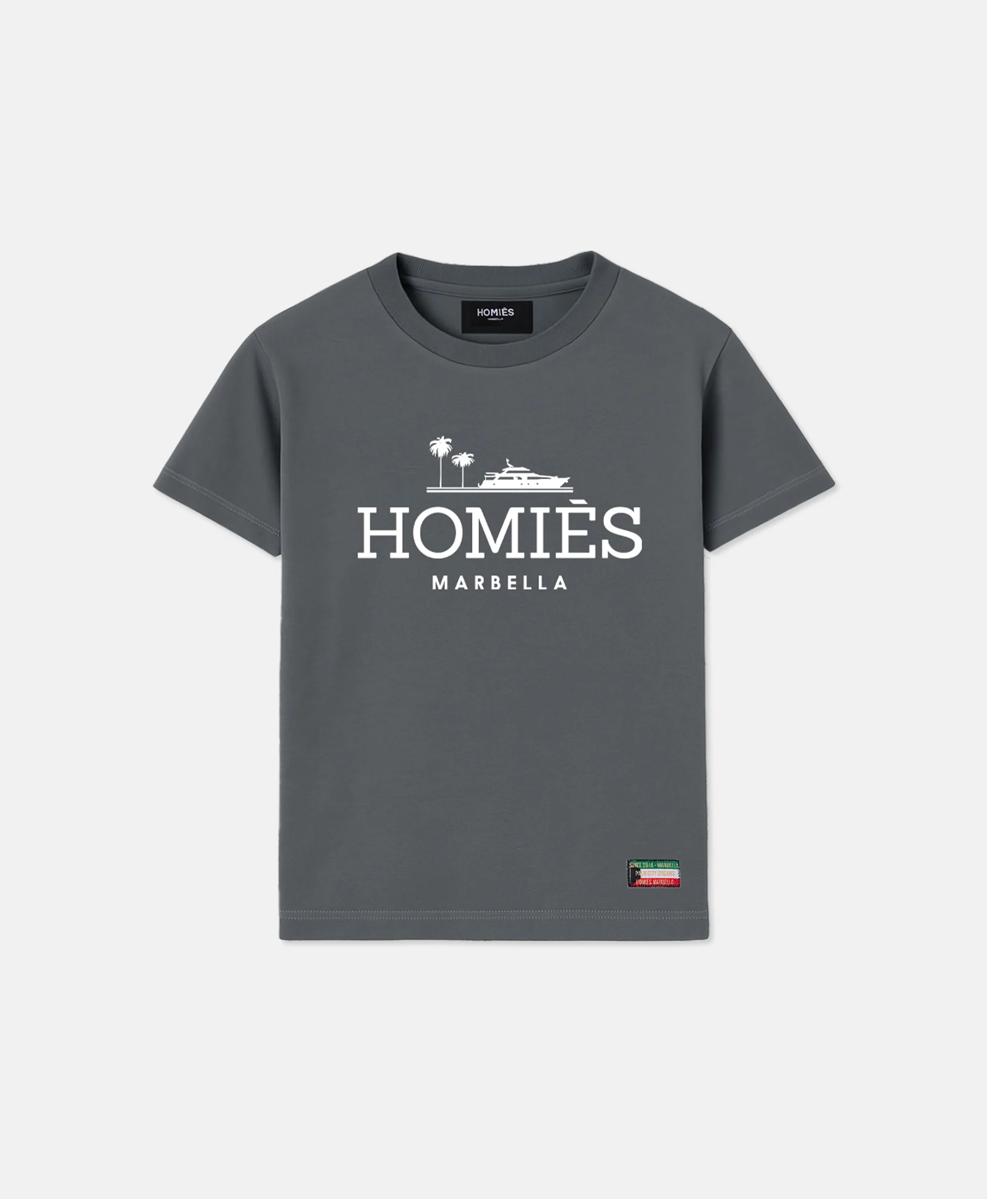 CLASSIC KIDS T-SHIRT KUWAIT GREY