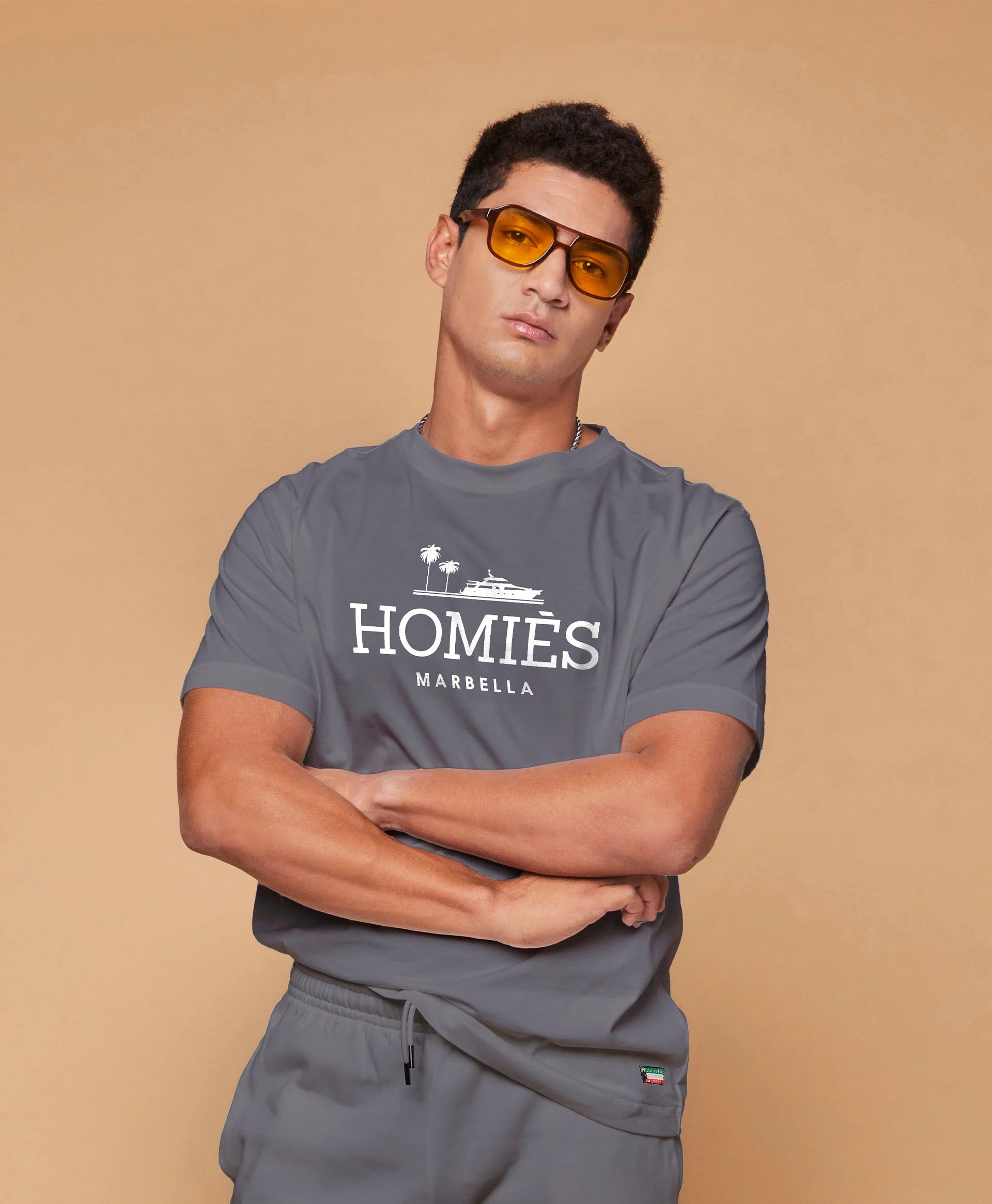 CLASSIC T-SHIRT KUWAIT EDITION DARK GREY - Image 2