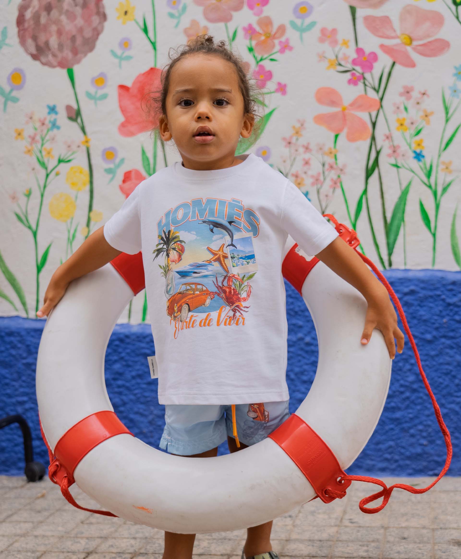EL ARTE DE VIVIR KIDS T-SHIRT WHITE - Image 2