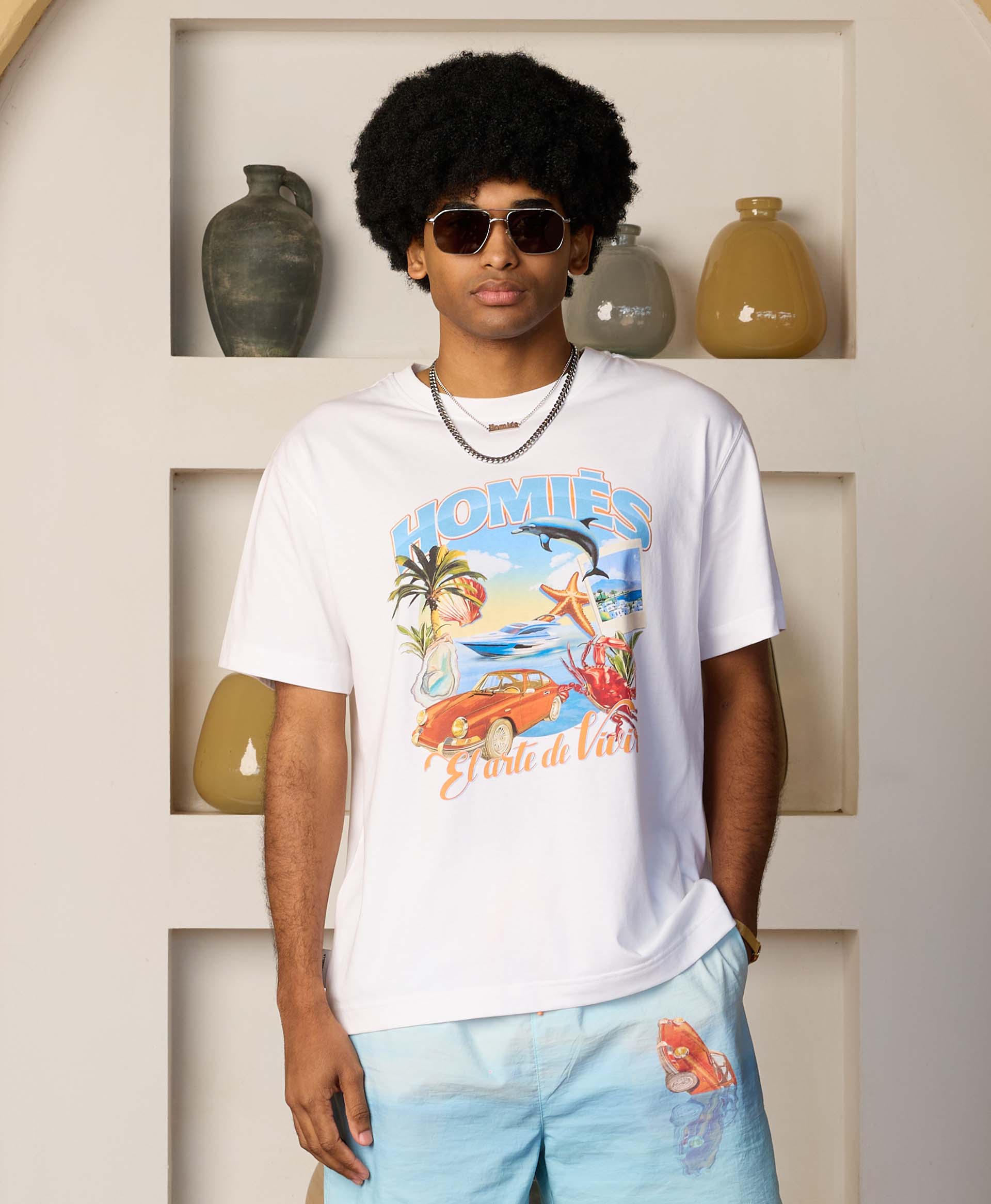 EL ARTE DE VIVIR T-SHIRT WHITE - Image 2