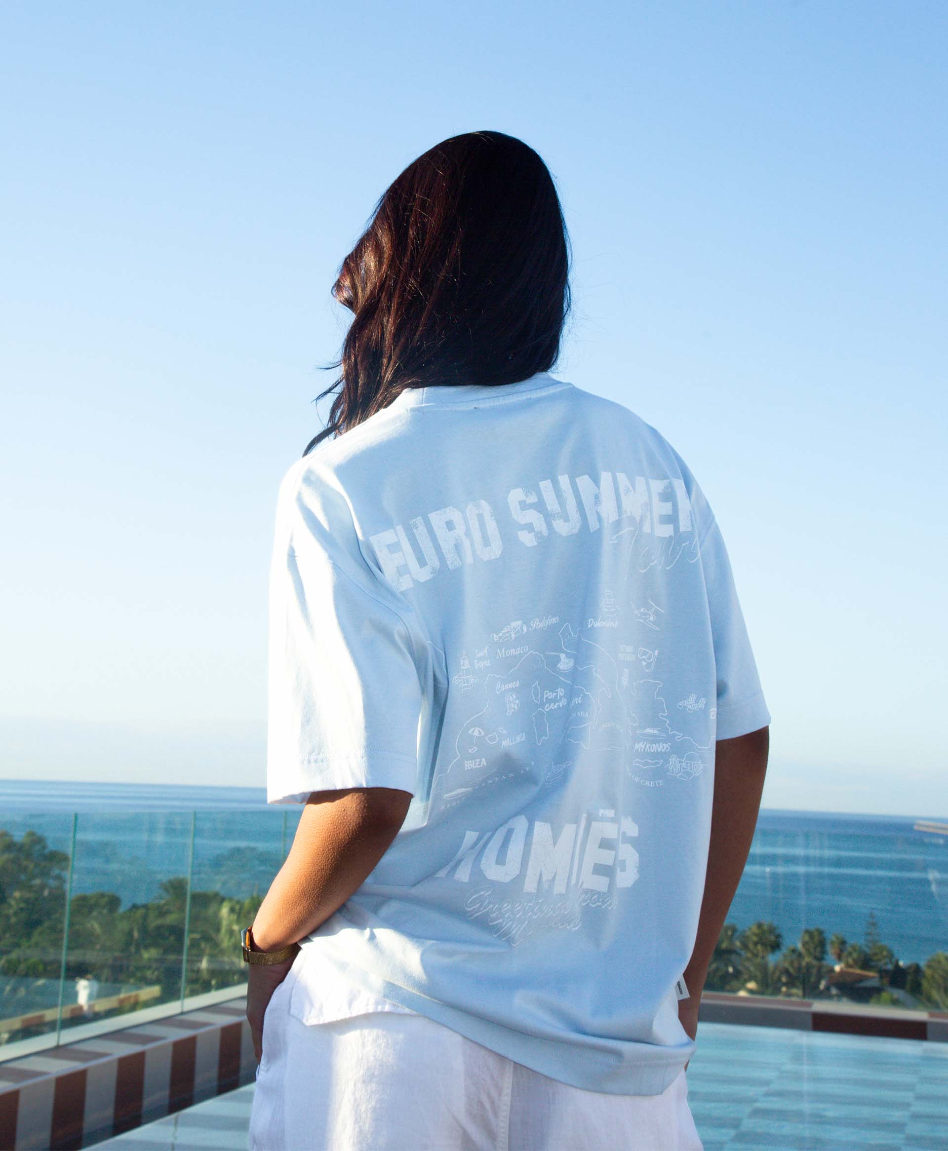 EURO SUMMER T-SHIRT VINTAGE BLUE - Image 5