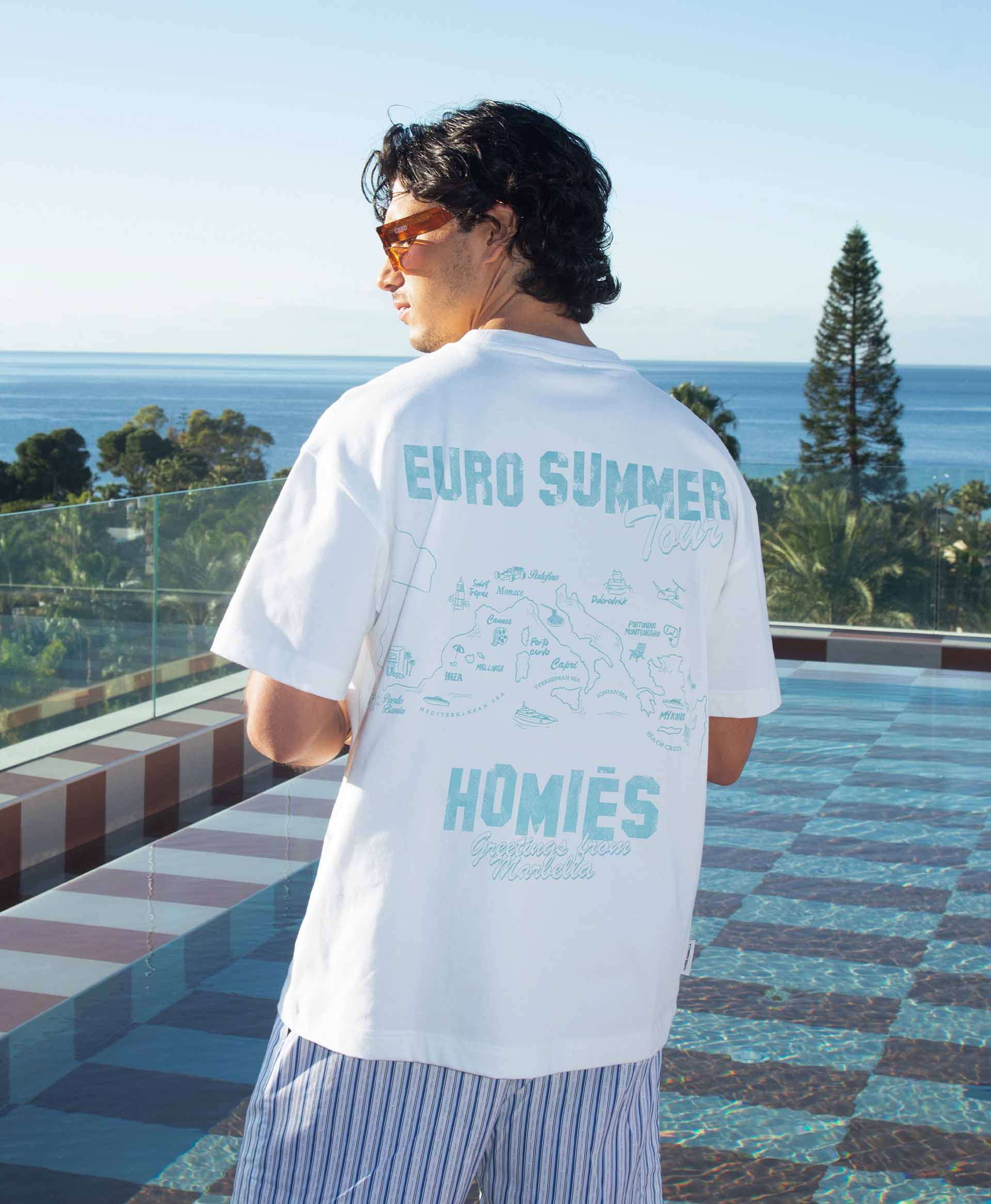 EURO SUMMER T-SHIRT WHITE - Image 4