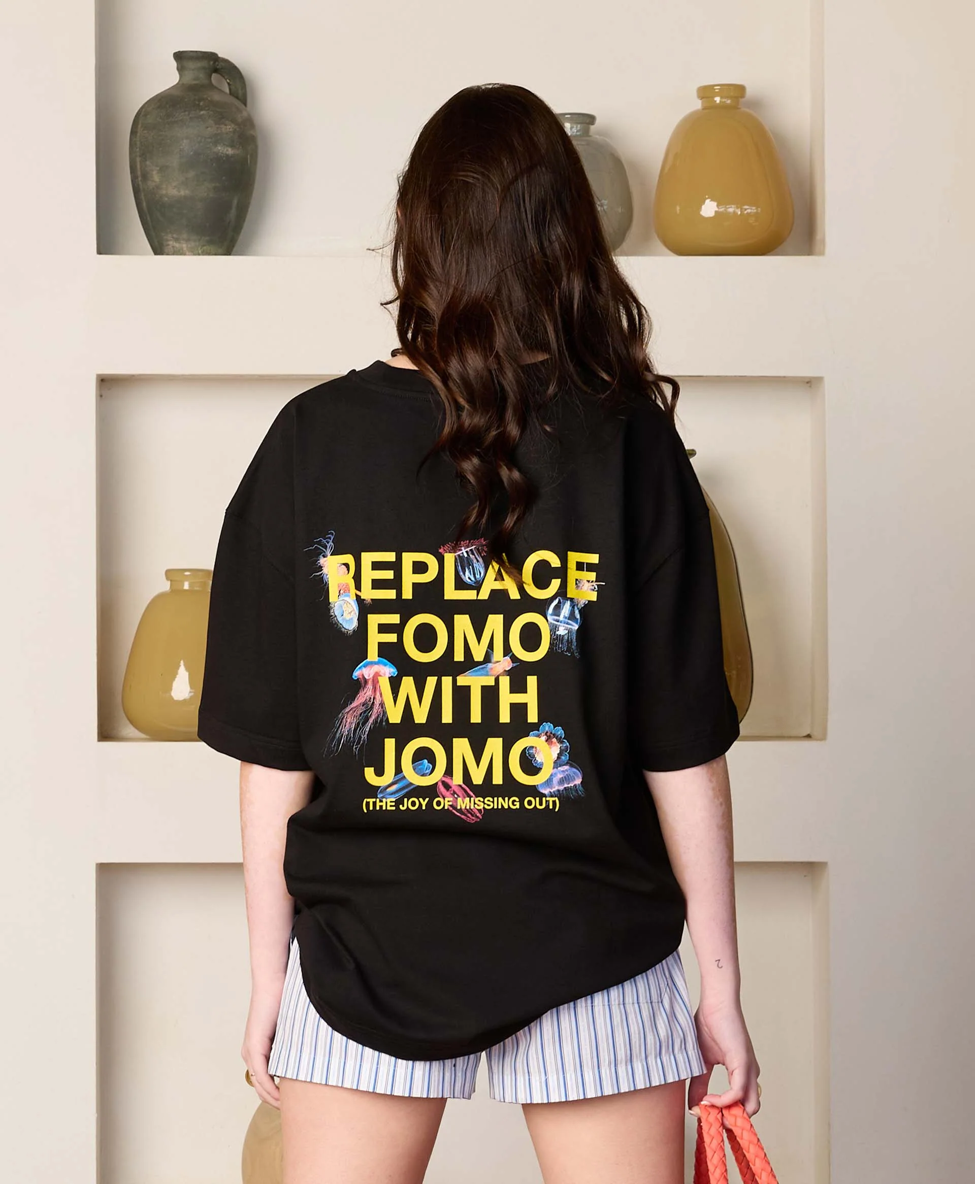 FOMO T-SHIRT BLACK - Image 5