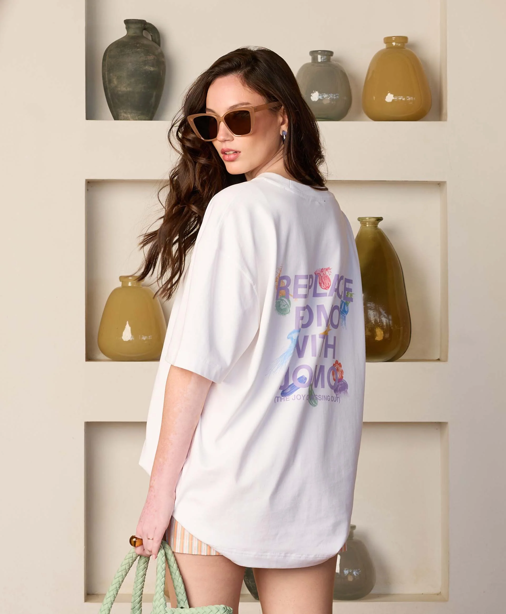 FOMO T-SHIRT WHITE - Image 5