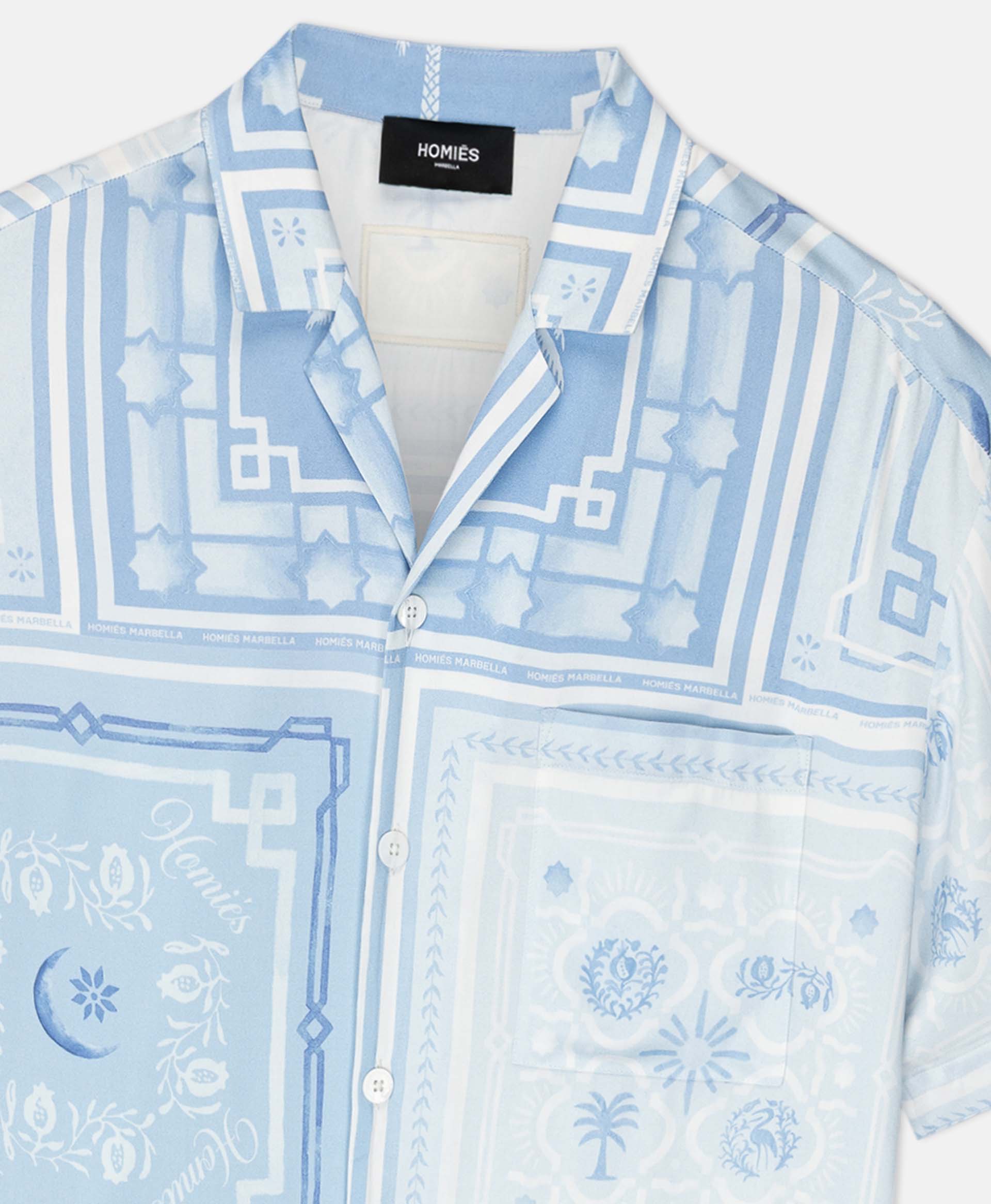 BANDANA SHIRT CELESTE - Image 4