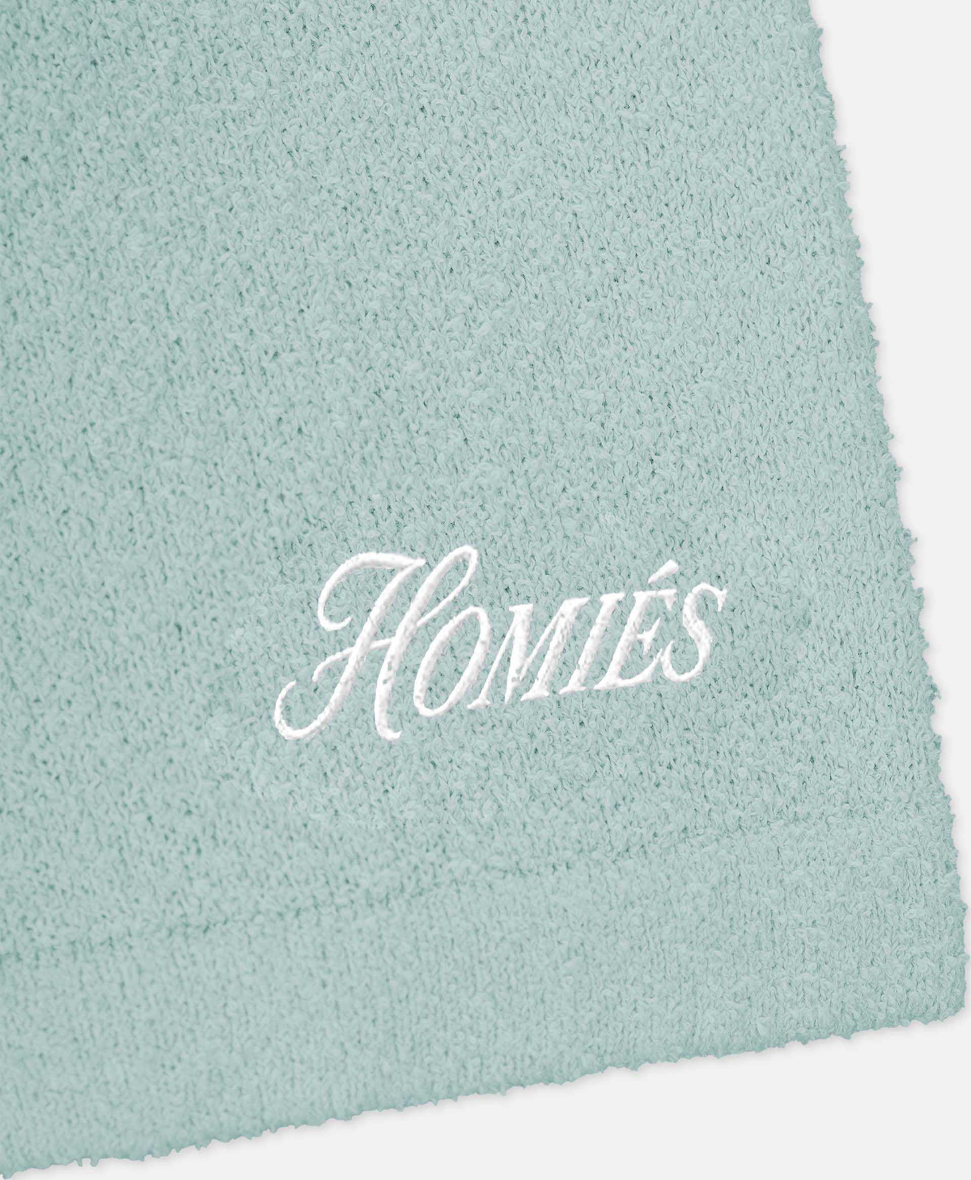 HOMIÉS BOUCLE KIDS SHORTS VINTAGE TEAL - Image 3