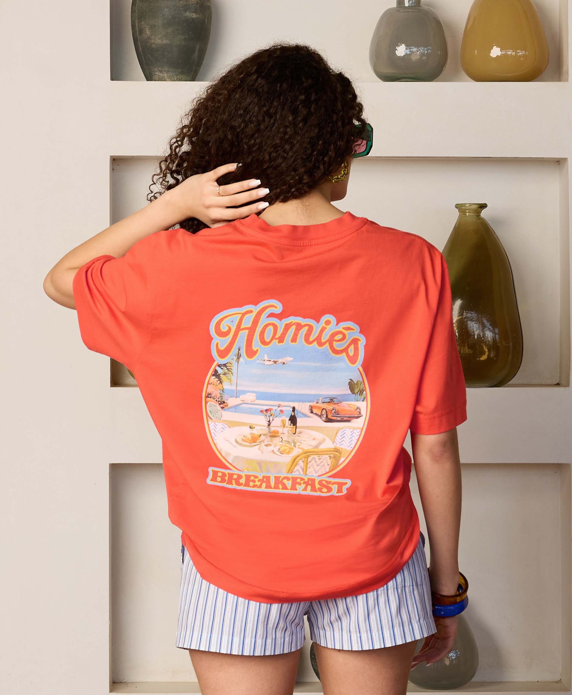 HOMIÉS BREAKFAST T-SHIRT RED - Image 5