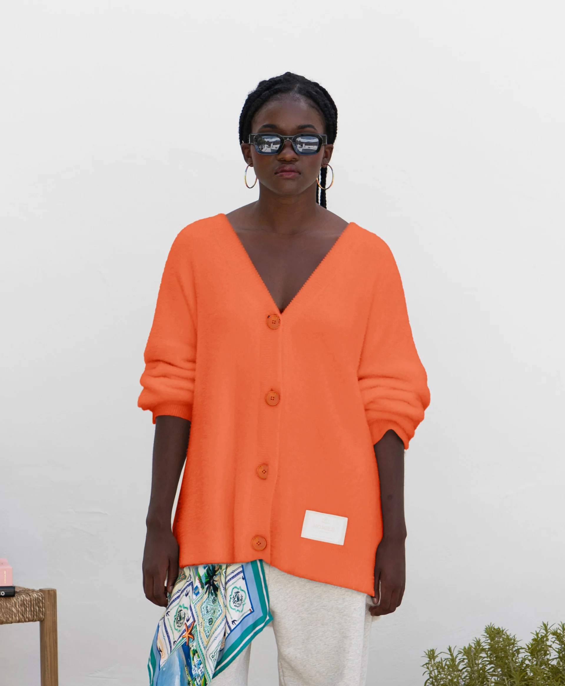 HOMIÉS CARDIGAN ORANGE - Image 3