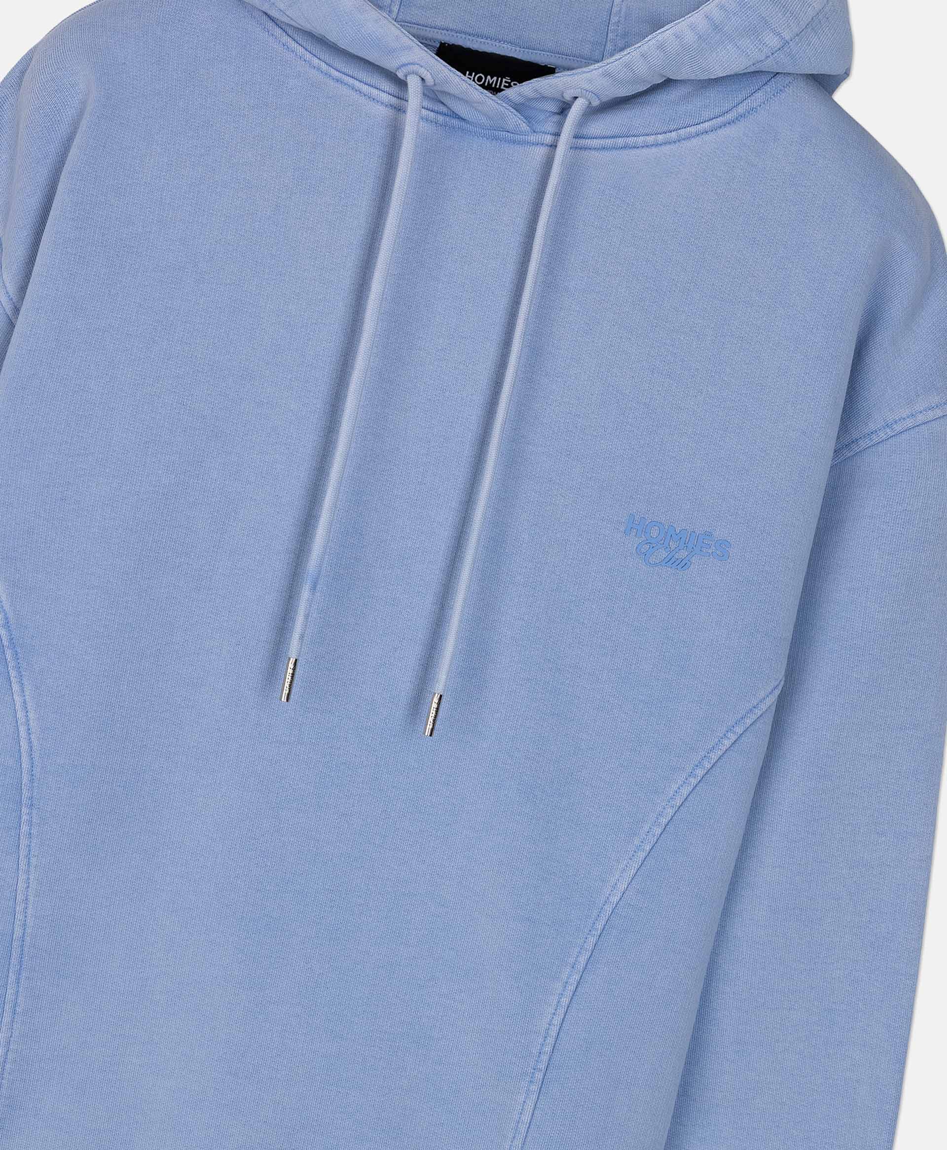 HOMIÉS CLUB HOODIE VINTAGE LIGHT BLUE - Image 4