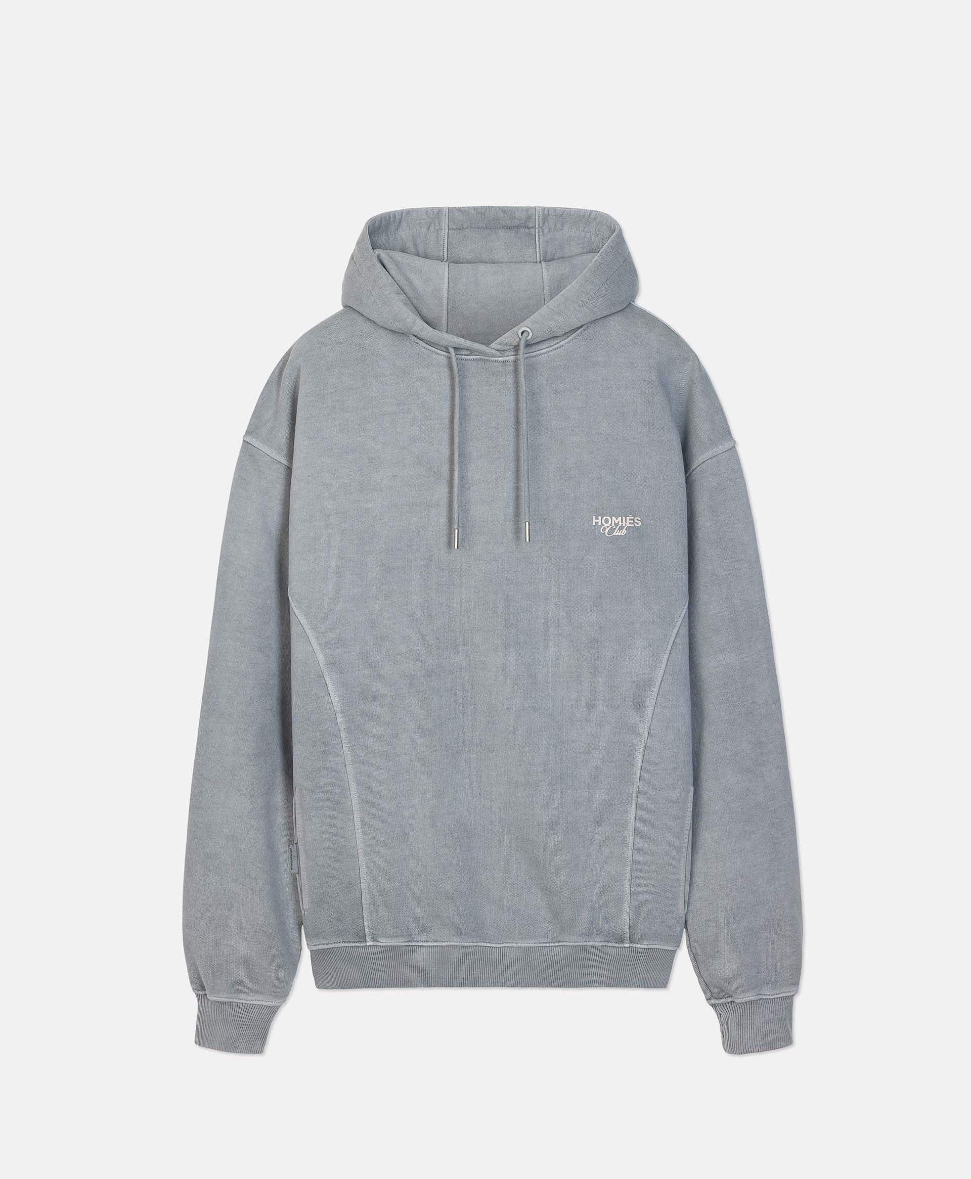 HOMIÉS CLUB HOODIE VINTAGE LIGHT GREY