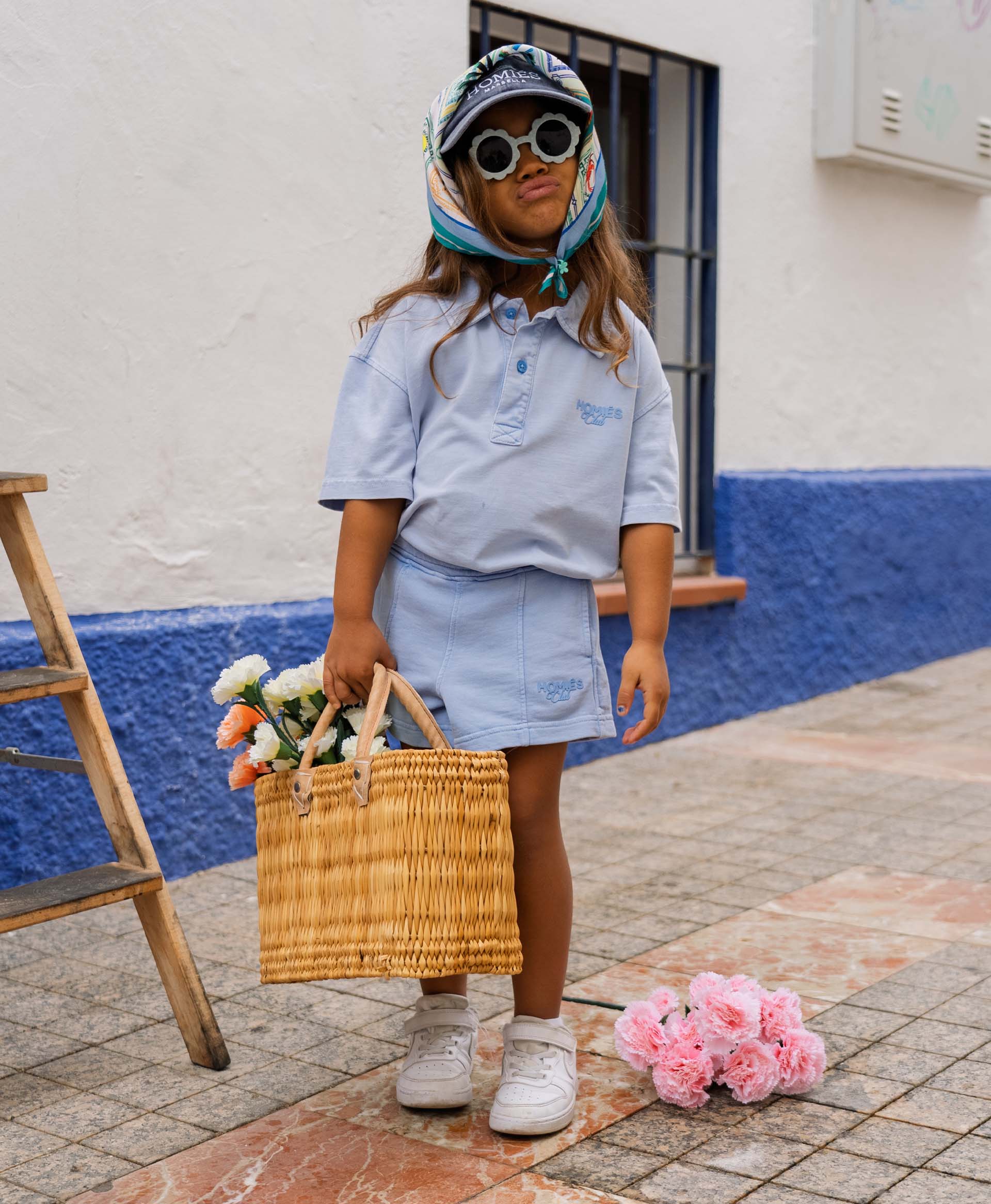 HOMIÉS CLUB KIDS POLO LIGHT BLUE - Image 2