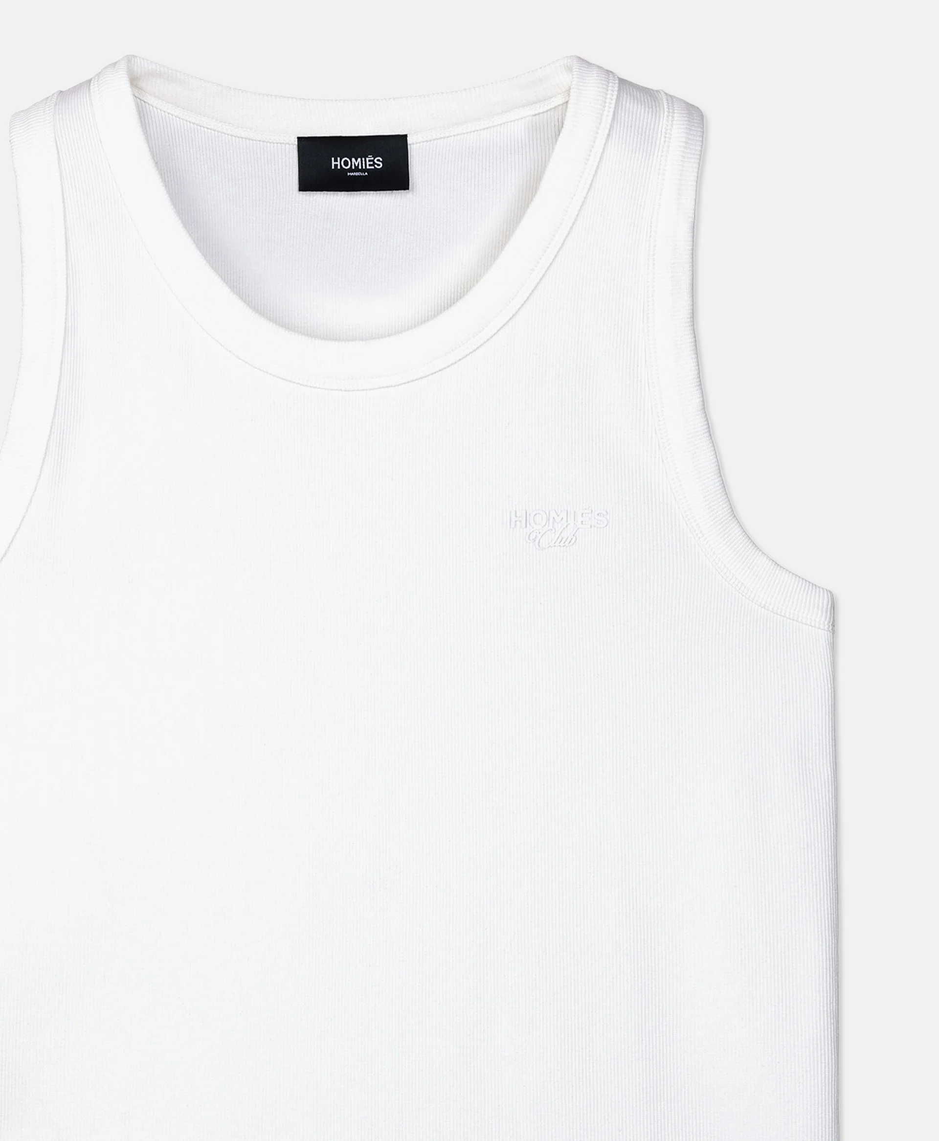 HOMIÉS CLUB MAN TANK TOP WHITE - Image 3