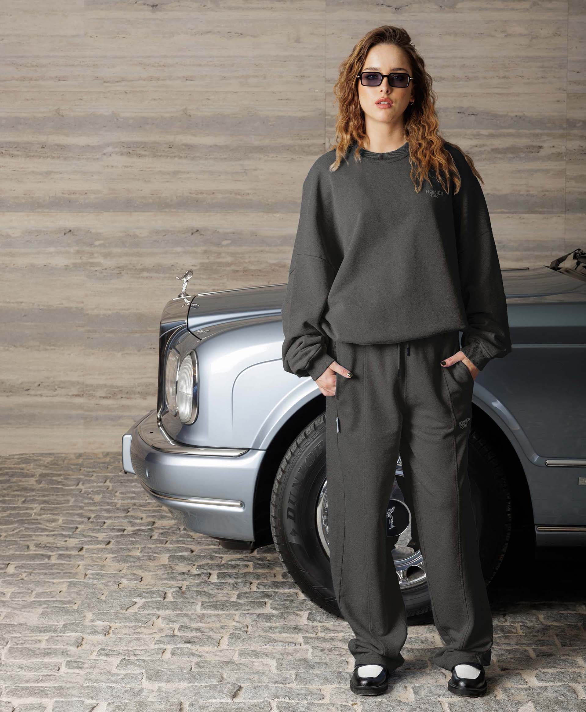 HOMIÉS CLUB PANTS VINTAGE GREY - Image 3