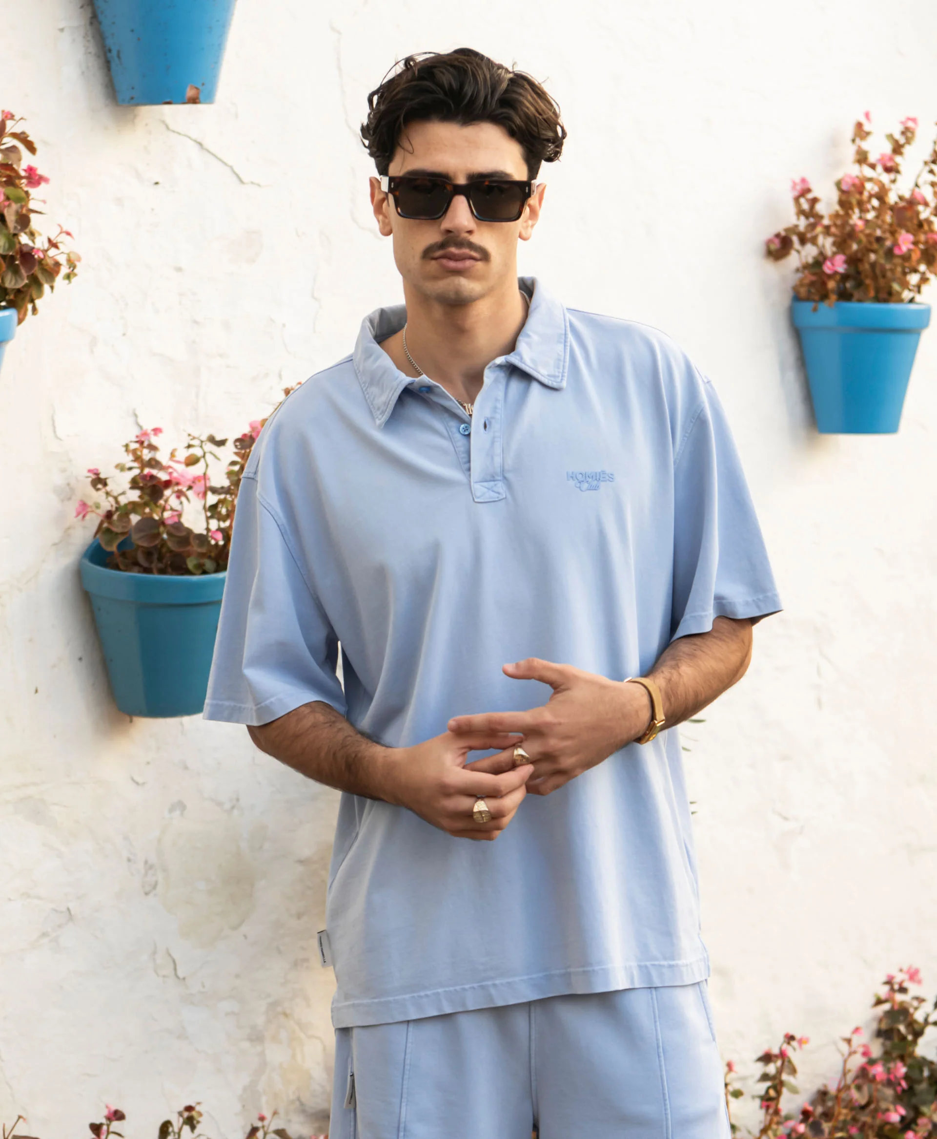 HOMIÉS CLUB POLO LIGHT BLUE - Image 2