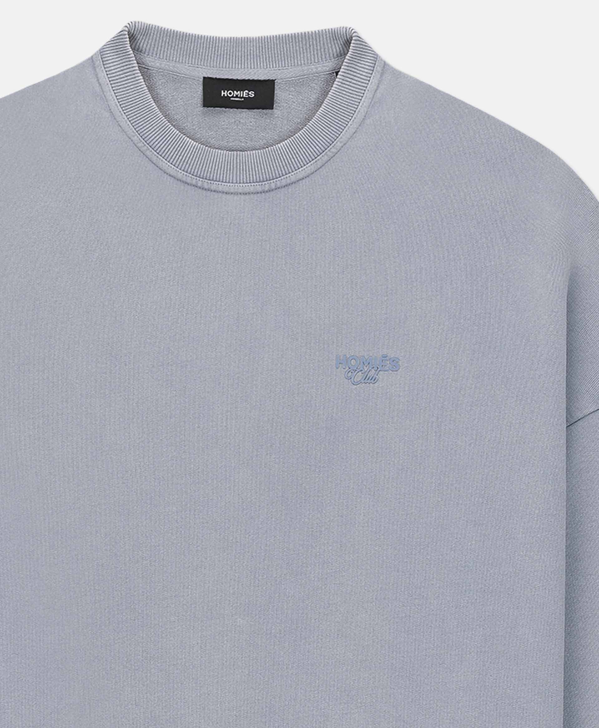 HOMIÉS CLUB SWEATSHIRT VINTAGE SLATE BLUE - Image 4