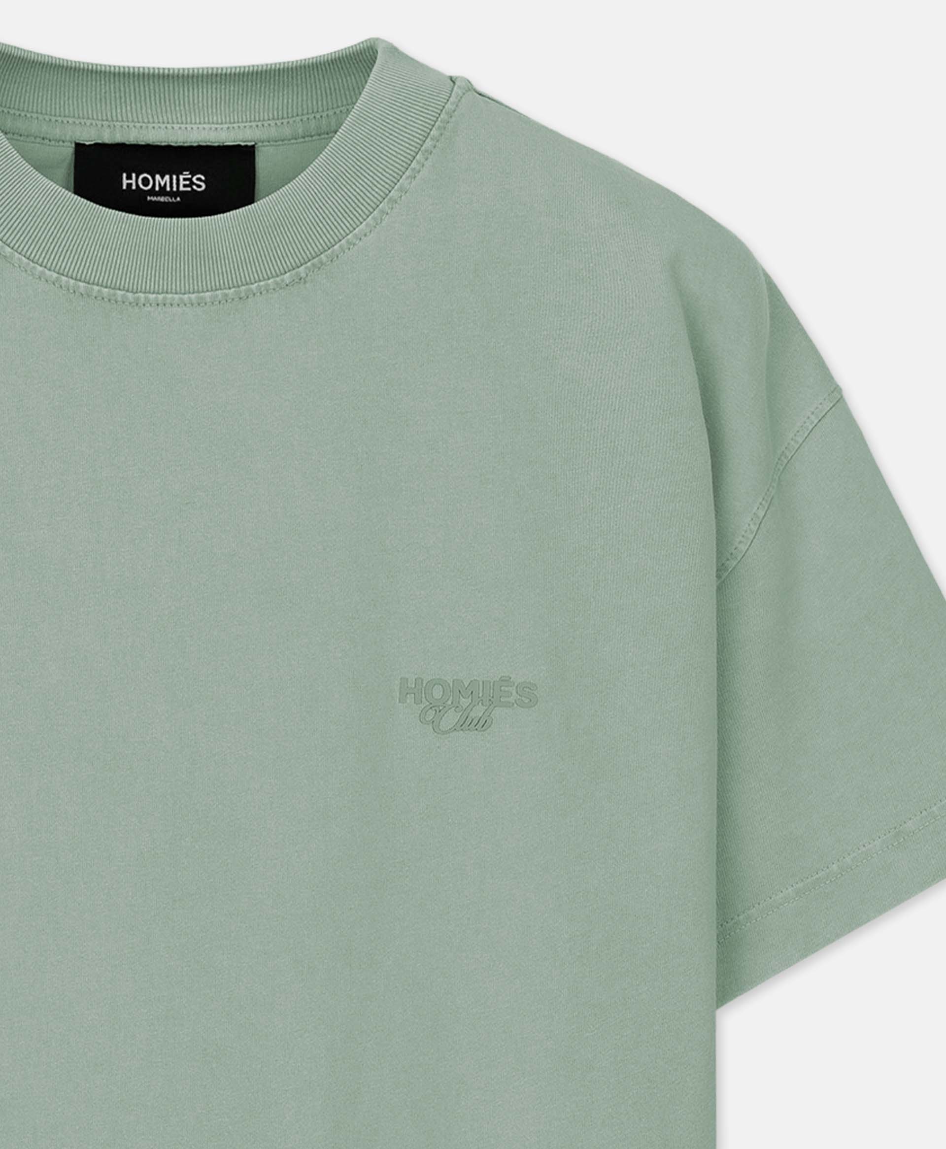 HOMIÉS CLUB T-SHIRT VINTAGE TEAL - Image 4