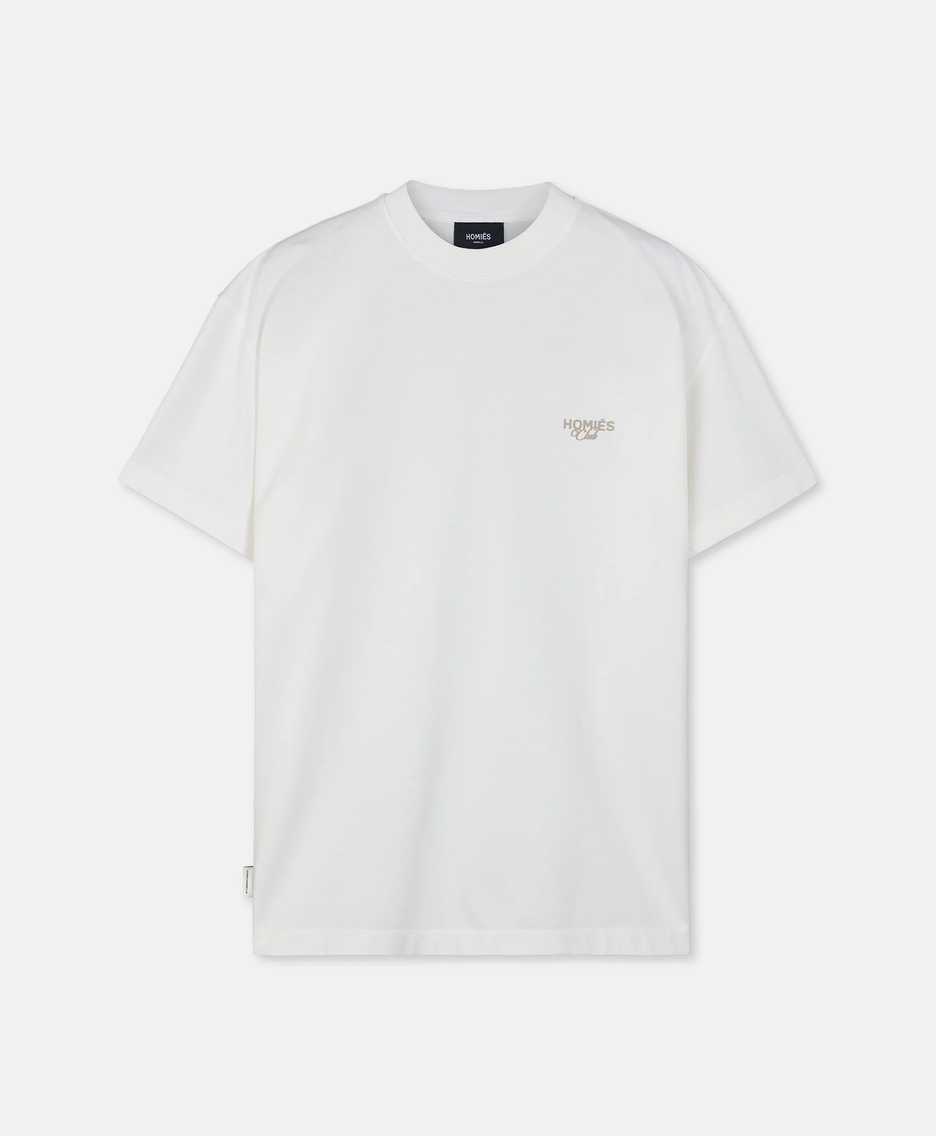 HOMIÉS CLUB T-SHIRT VINTAGE WHITE SAND
