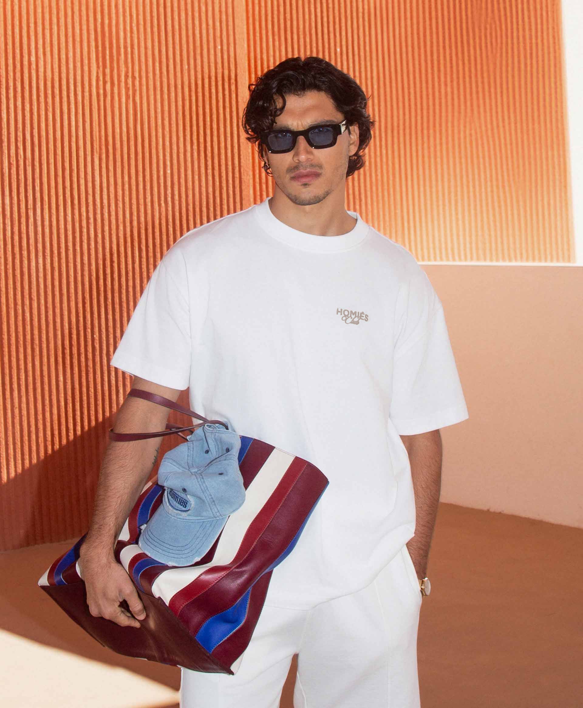HOMIÉS CLUB T-SHIRT VINTAGE WHITE SAND - Image 2