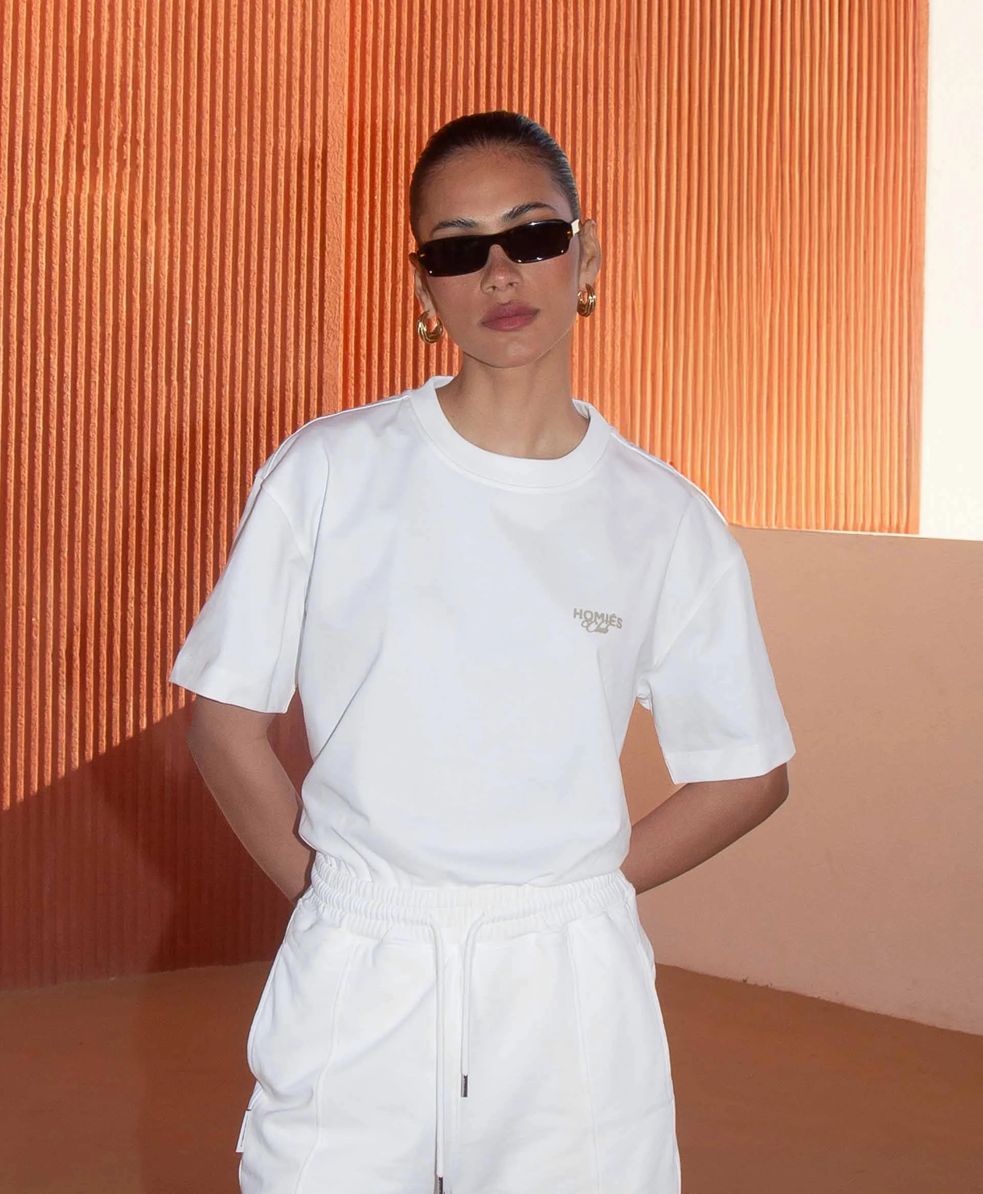 HOMIÉS CLUB T-SHIRT VINTAGE WHITE SAND - Image 3