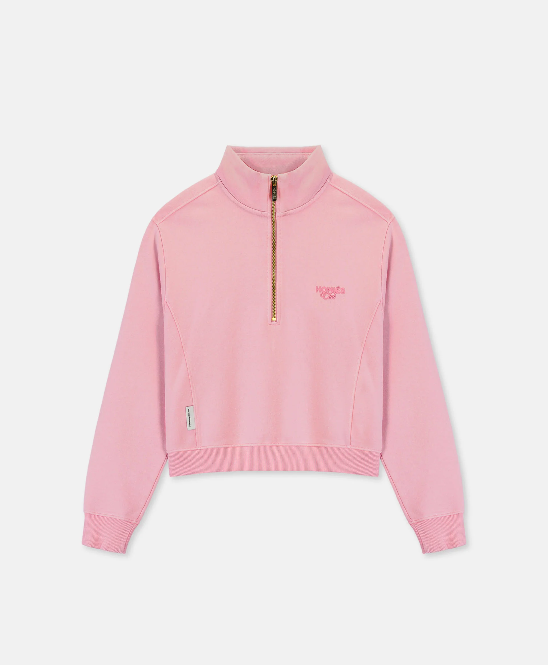 HOMIÉS CLUB WOMAN HALF ZIPPER VINTAGE PINK