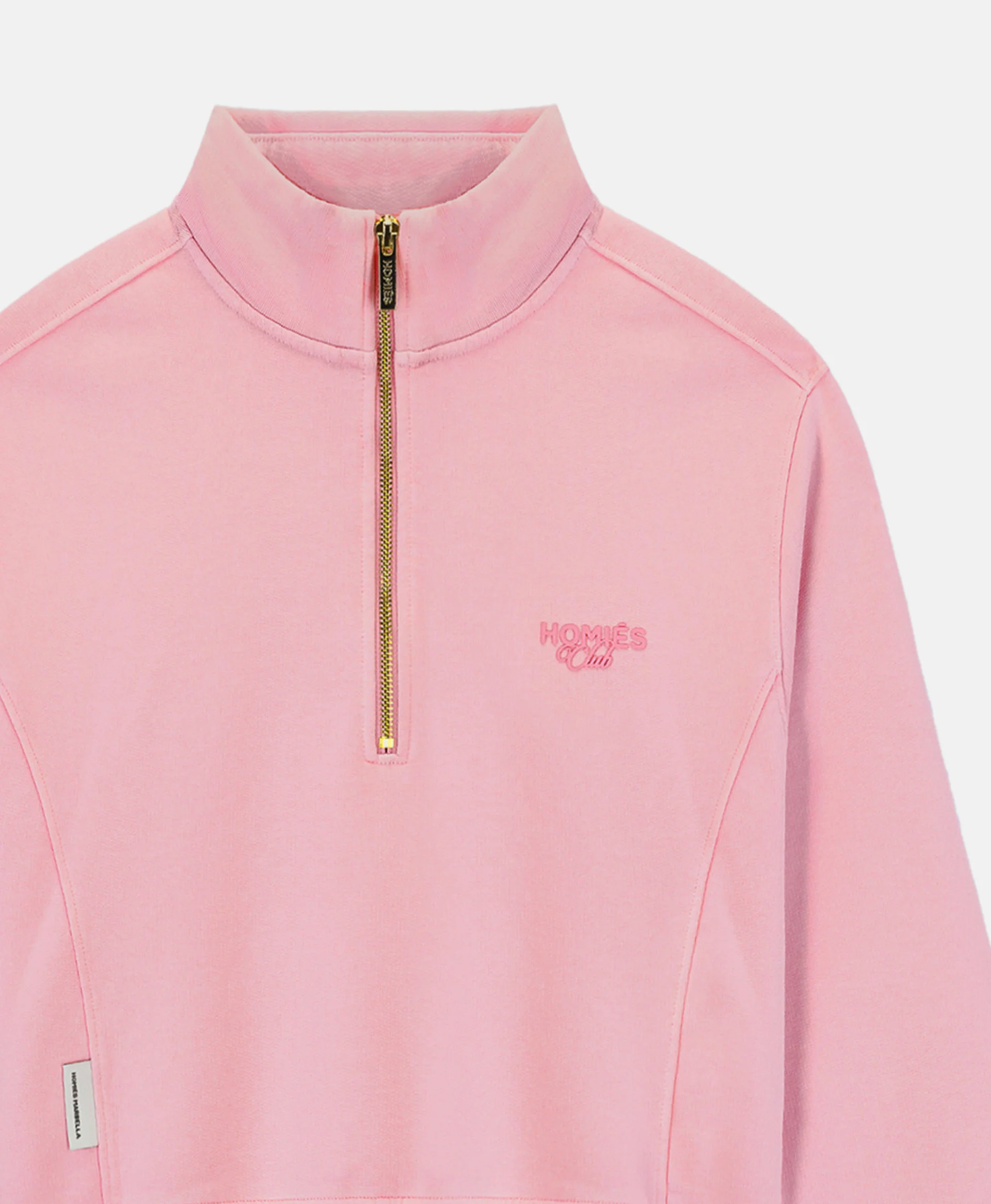 HOMIÉS CLUB WOMAN HALF ZIPPER VINTAGE PINK - Image 3