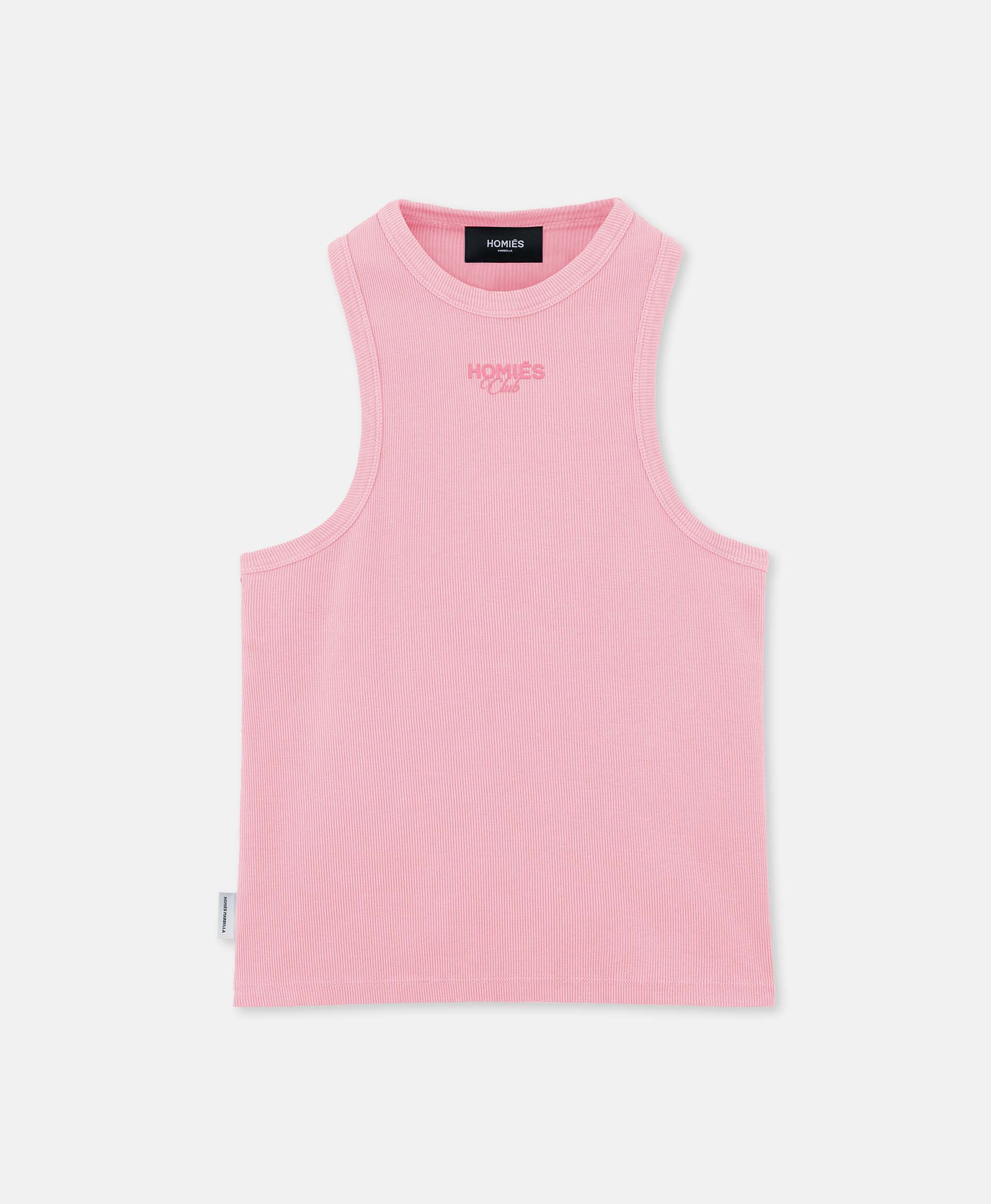 HOMIÉS CLUB WOMAN TANK TOP VINTAGE PINK