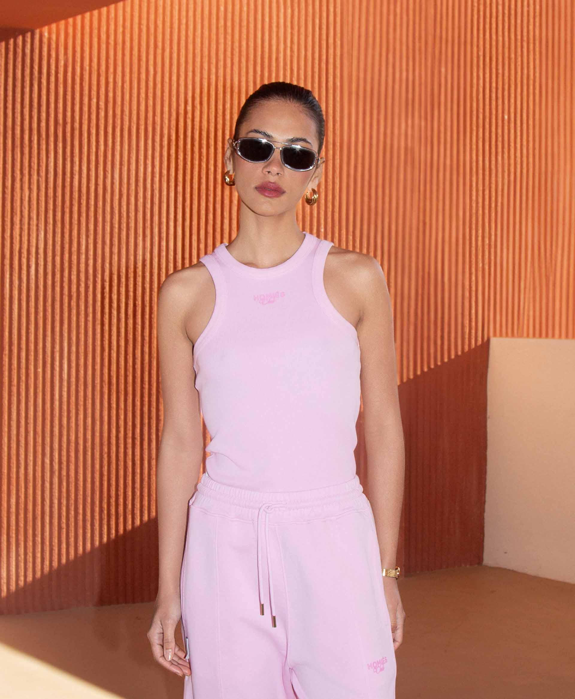HOMIÉS CLUB WOMAN TANK TOP VINTAGE PINK - Image 2