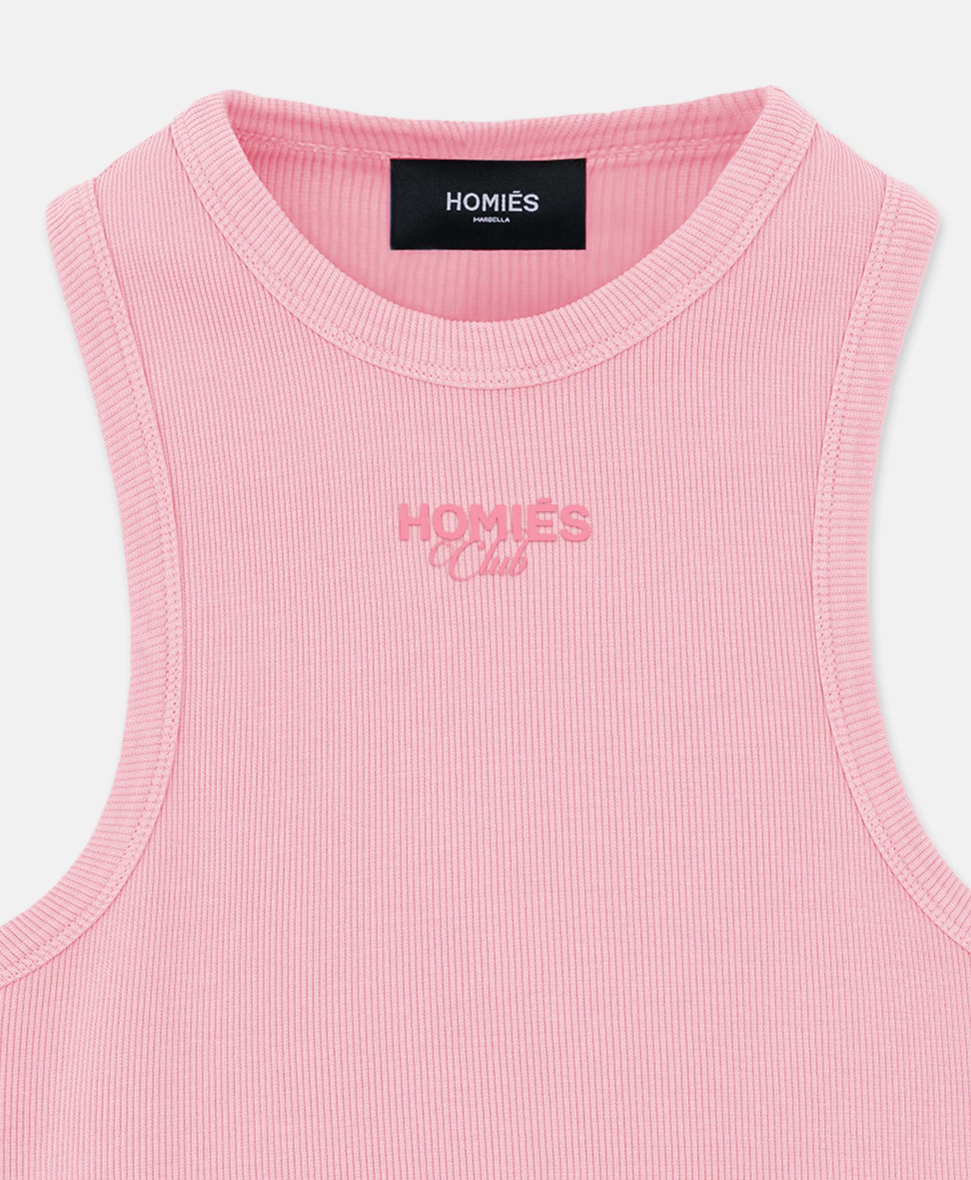 HOMIÉS CLUB WOMAN TANK TOP VINTAGE PINK - Image 4