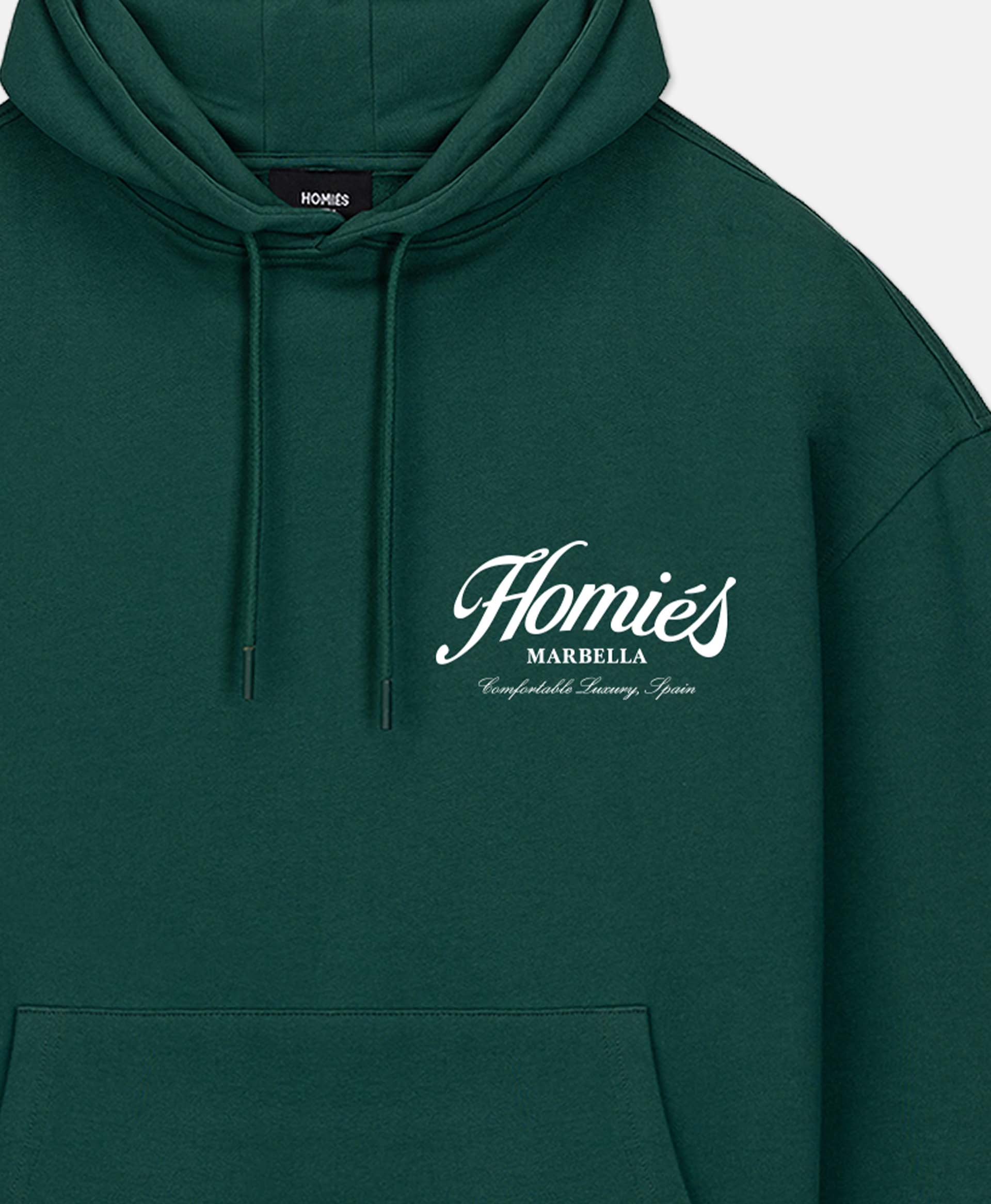 HOMIÉS ESSENTIALS HOODIE VARSITY GREEN - Image 4