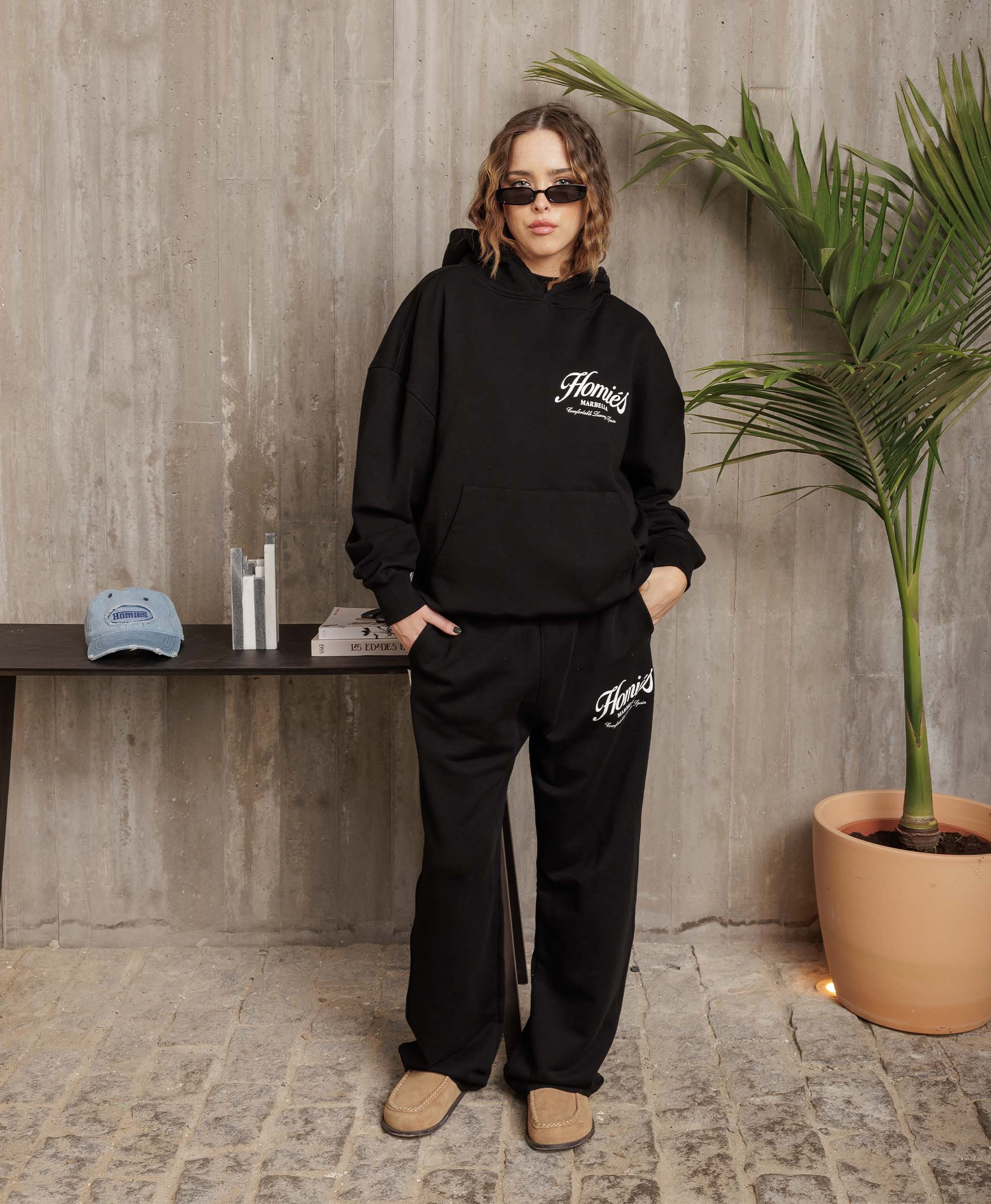 HOMIÉS ESSENTIALS PANTS BLACK II - Image 3