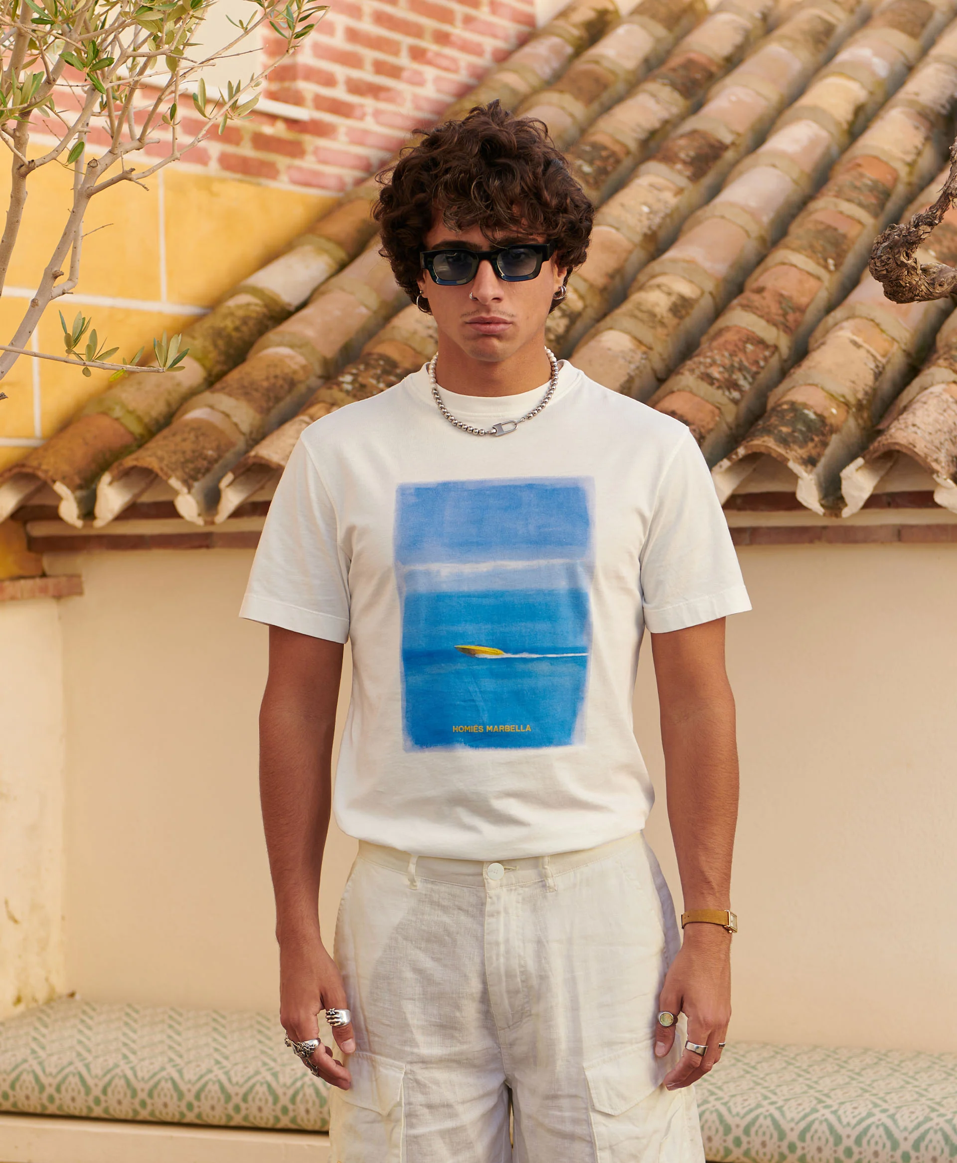 HOMIÉS LANCHA T-SHIRT VINTAGE WHITE - Image 2