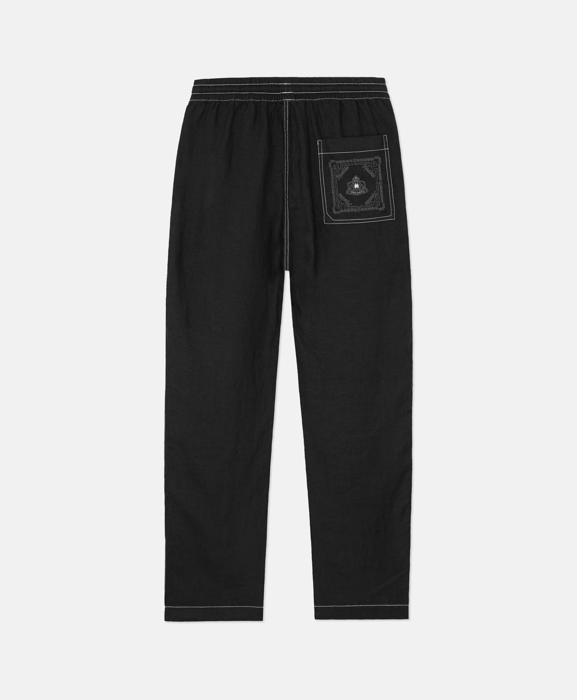 HOMIÉS LINEN PANTS BLACK 2.0 - Image 4