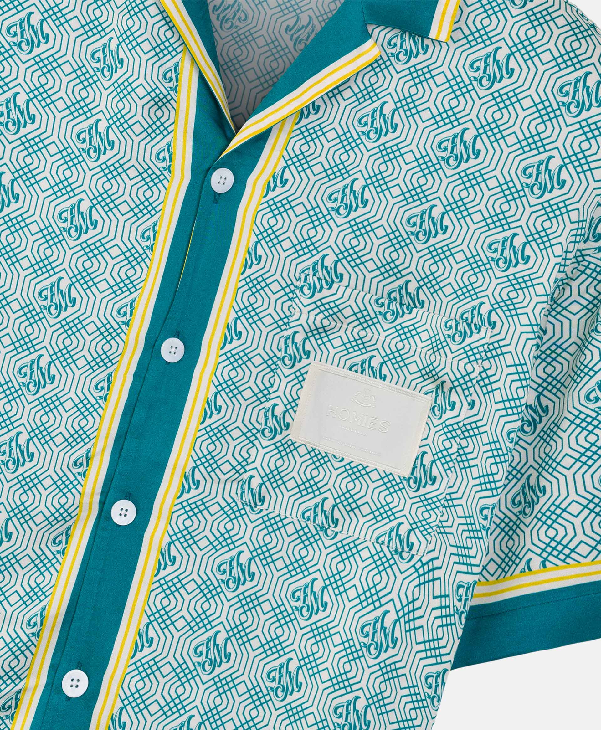 HOMIÉS MONOGRAM SHIRT GREEN - Image 5