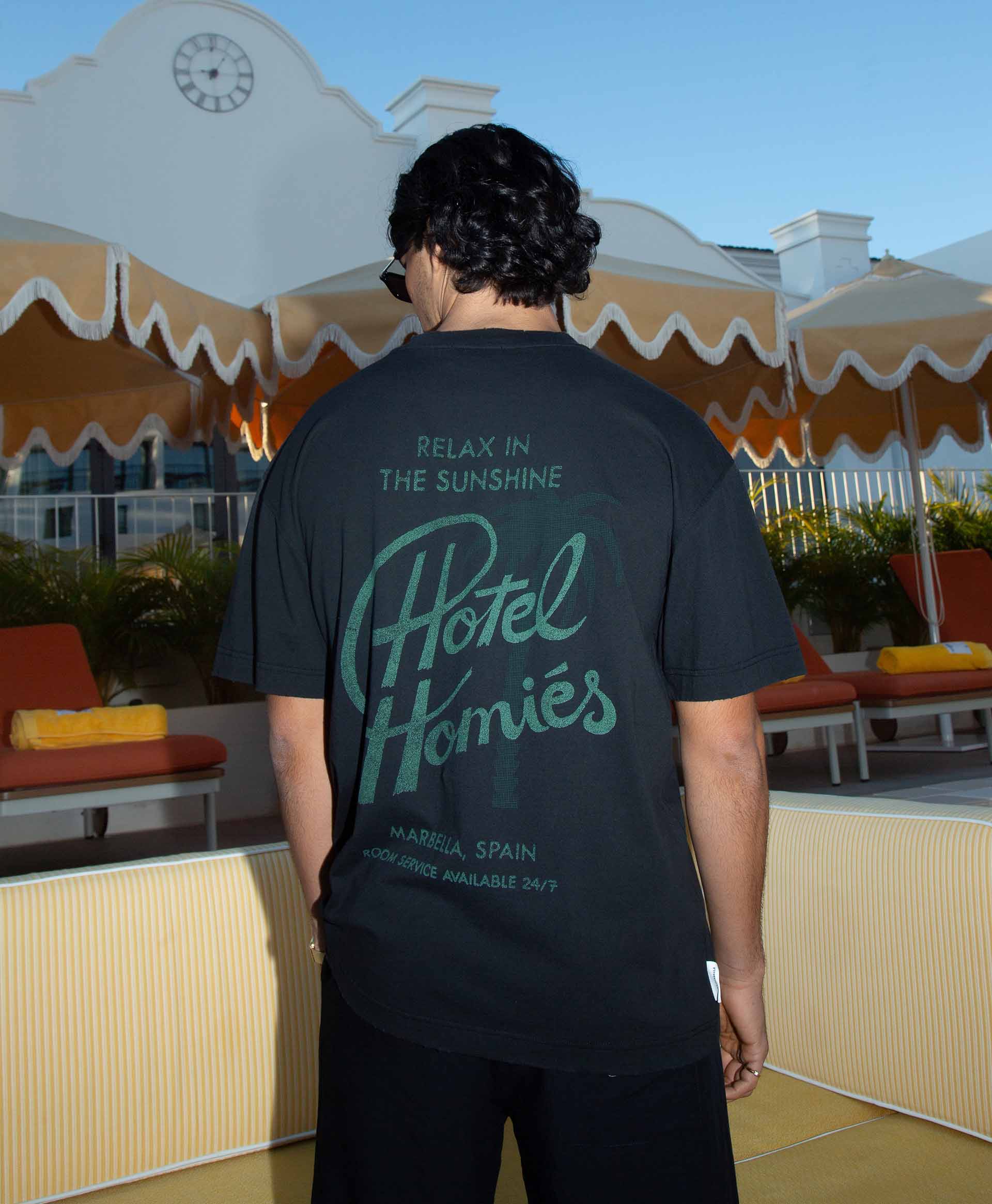 HOMIÉS HOTEL T-SHIRT BLACK - Image 4