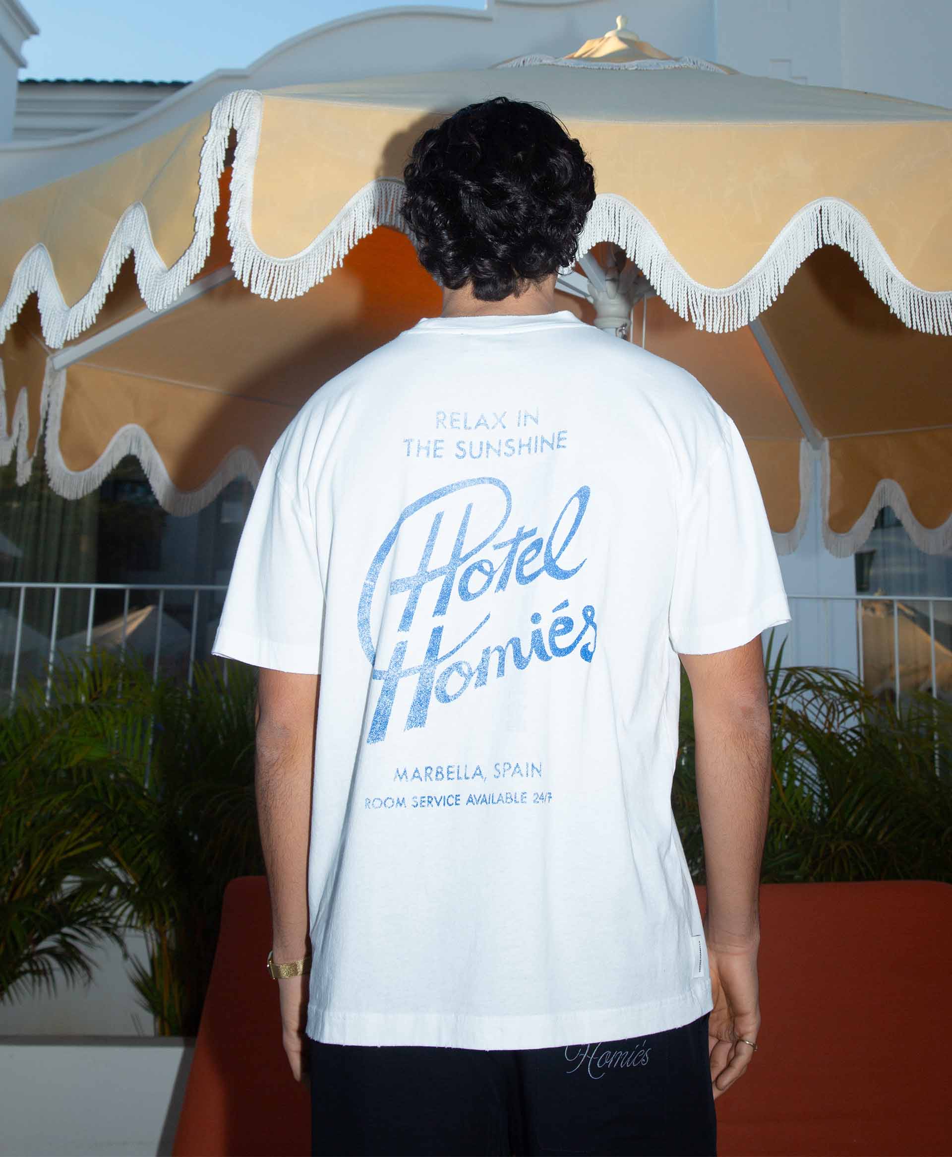 HOMIÉS HOTEL T-SHIRT WHITE - Image 5