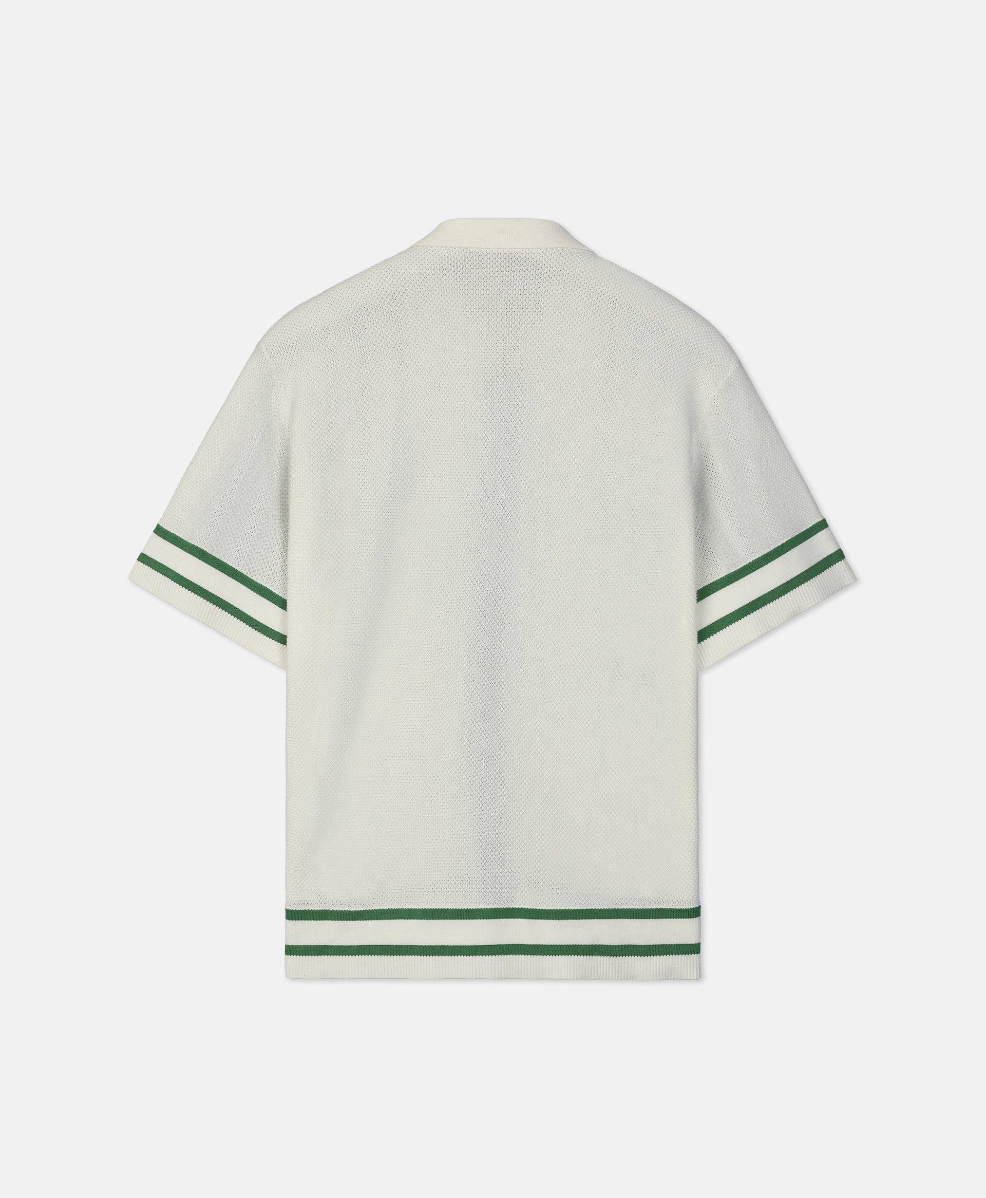 HOMIÉS PADEL CLUB POLO KNIT WHITE GREEN - Image 5