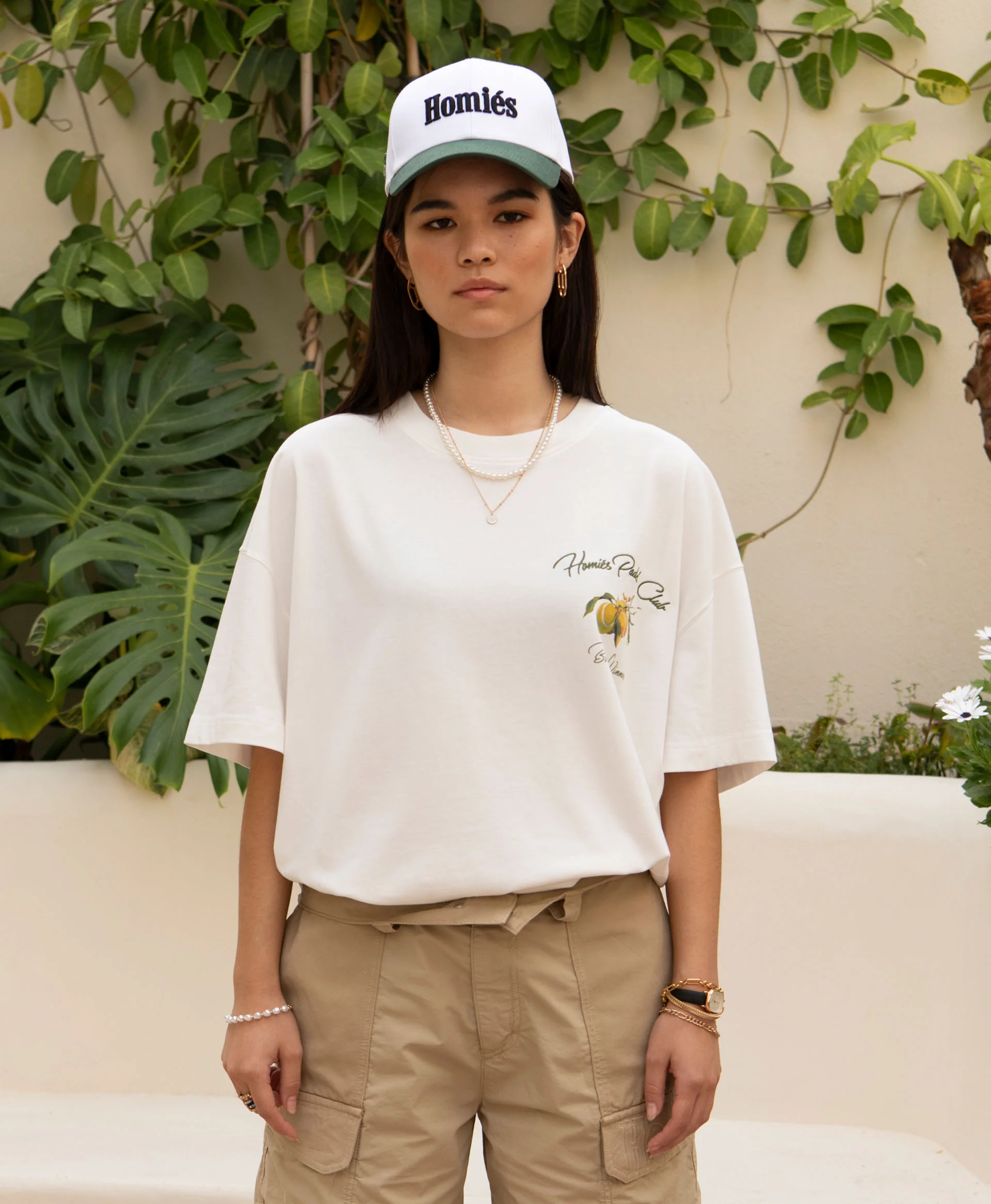 HOMIÉS PADEL CLUB T-SHIRT WHITE - Image 3