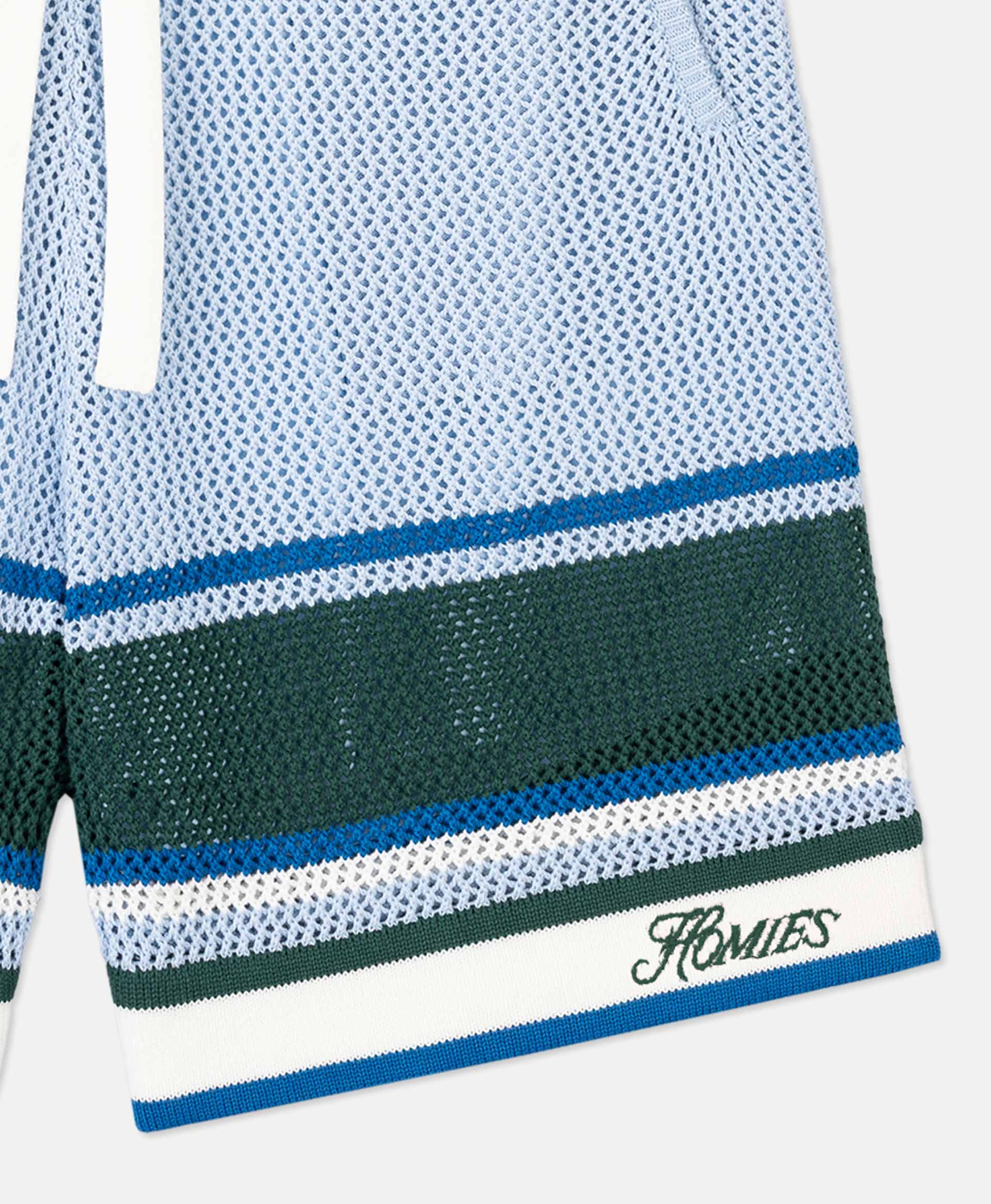 HOMIÉS SHORTS KNIT MULTICOLOR GREEN - Image 3