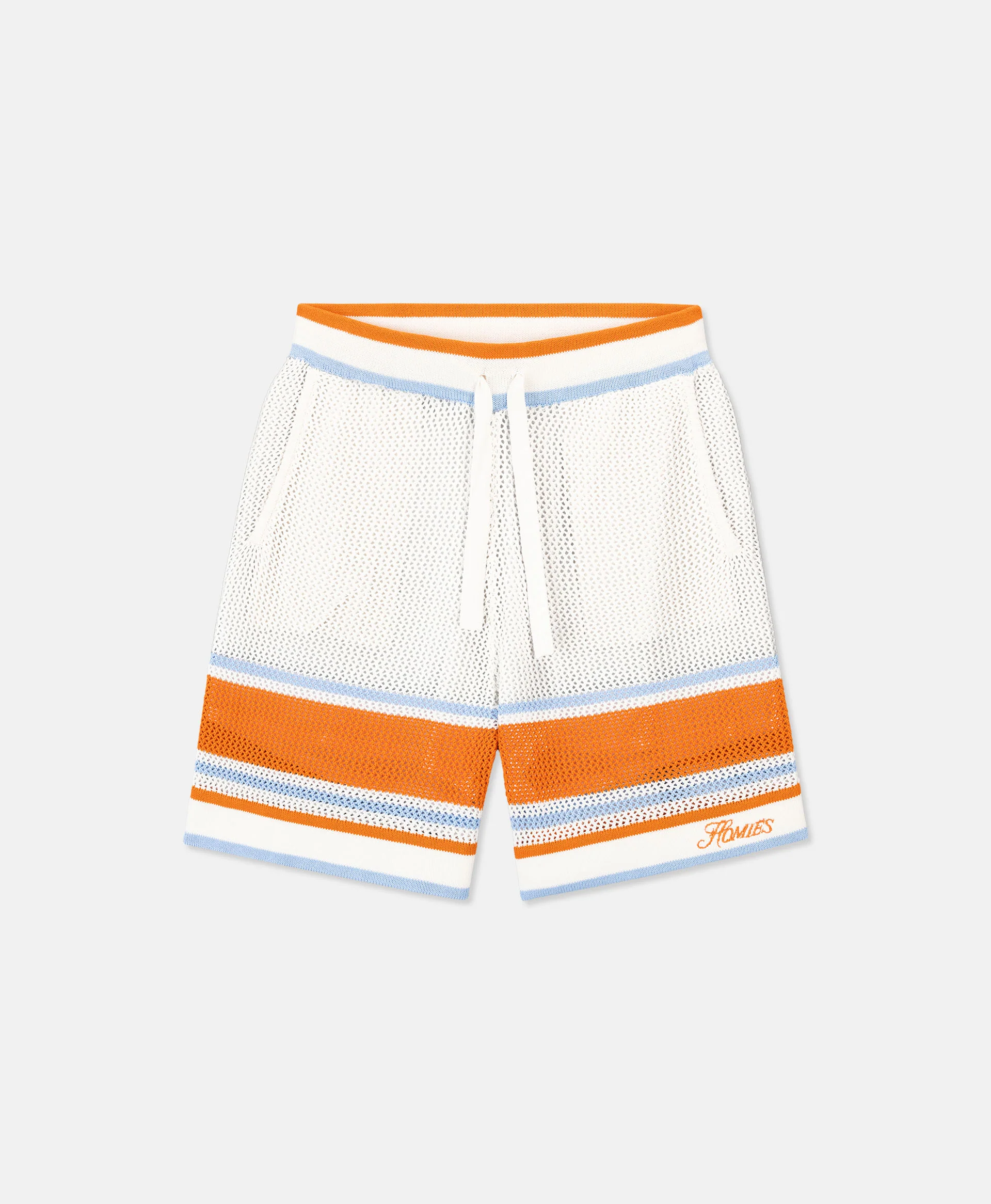 HOMIÉS SHORTS KNIT MULTICOLOR ORANGE