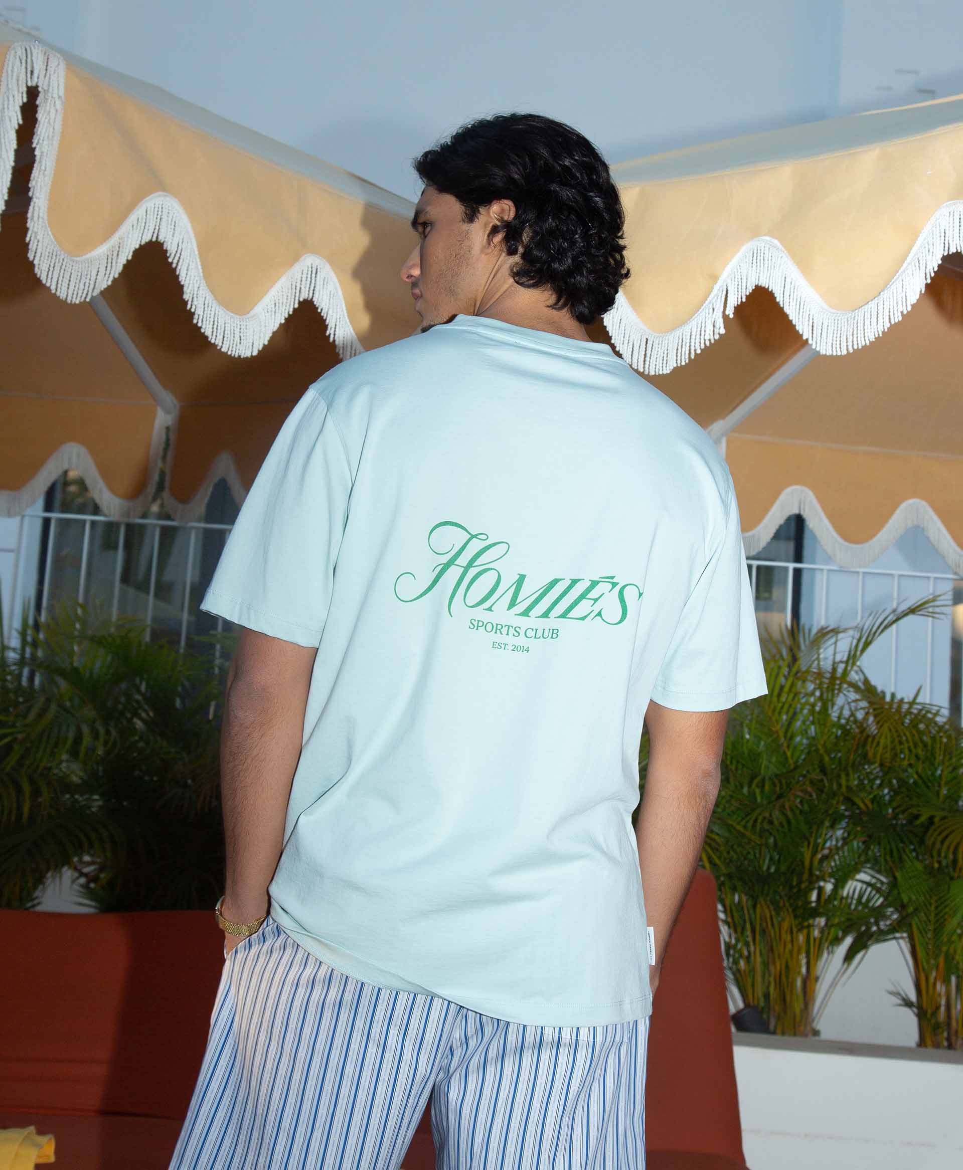 HOMIÉS SPORTS CLUB T-SHIRT MINT GREEN - Image 5