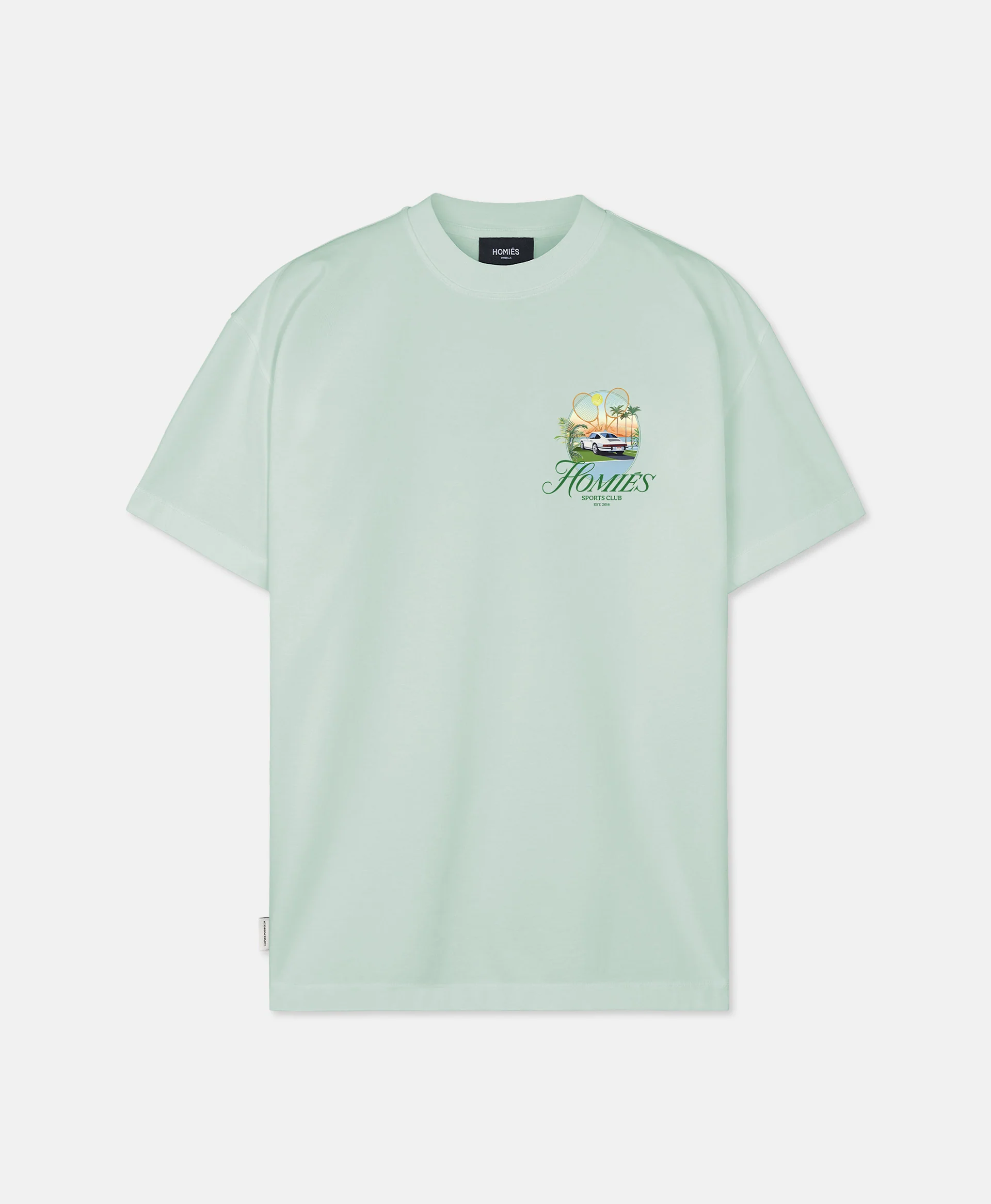 HOMIÉS SPORTS CLUB T-SHIRT MINT GREEN - Image 7
