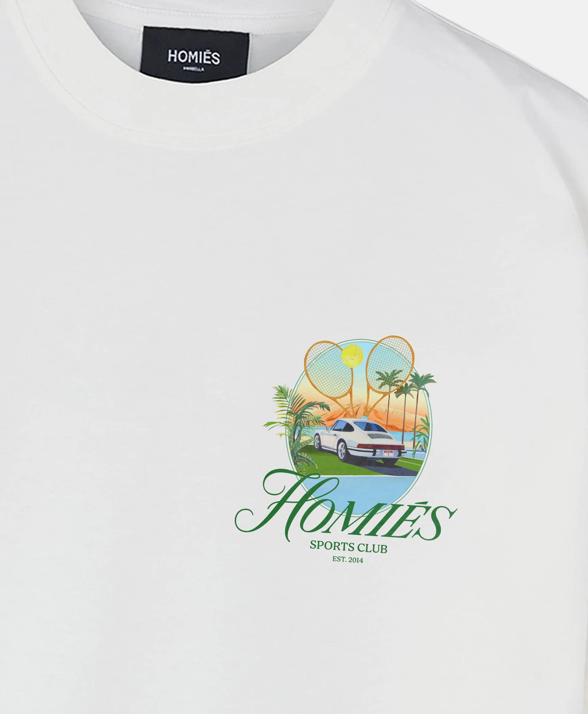 HOMIÉS SPORTS CLUB T-SHIRT VINTAGE WHITE - Image 4
